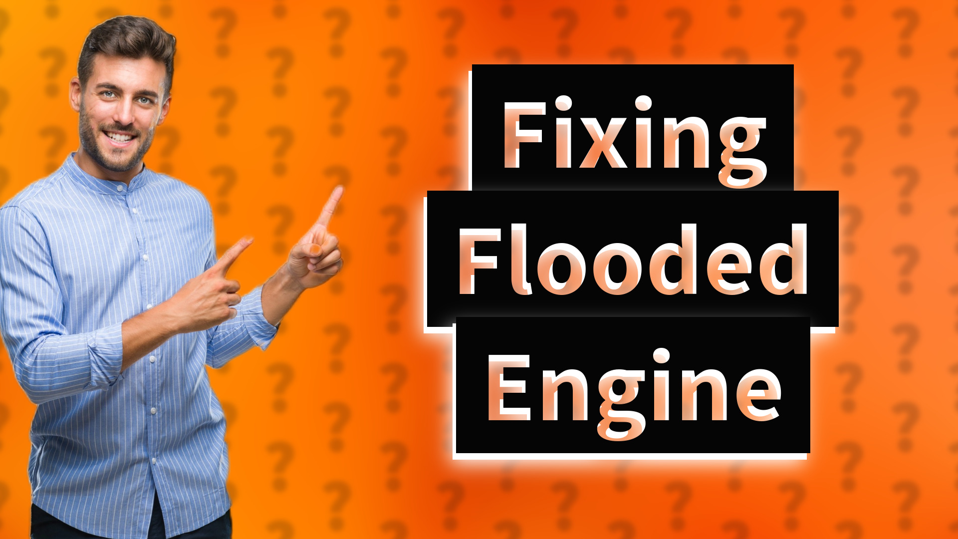 Fixing Flooded Engine