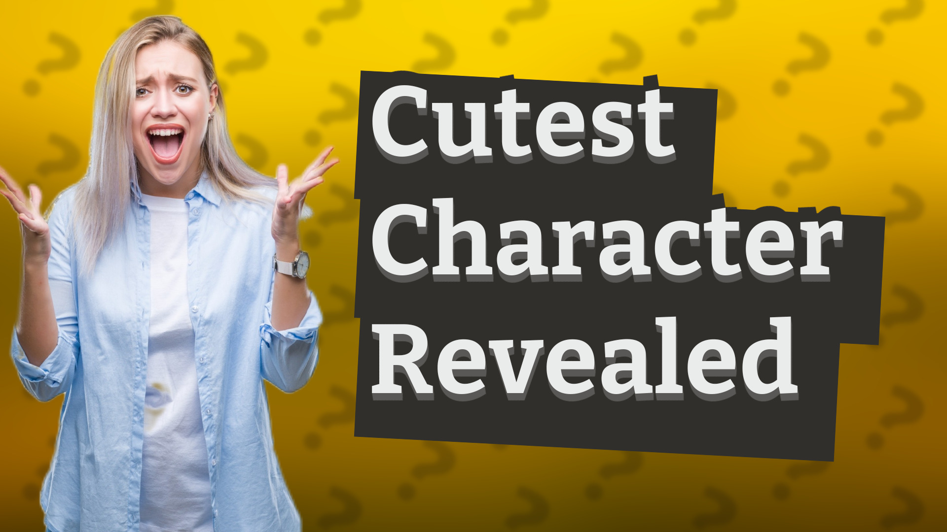 Cutest Character Revealed