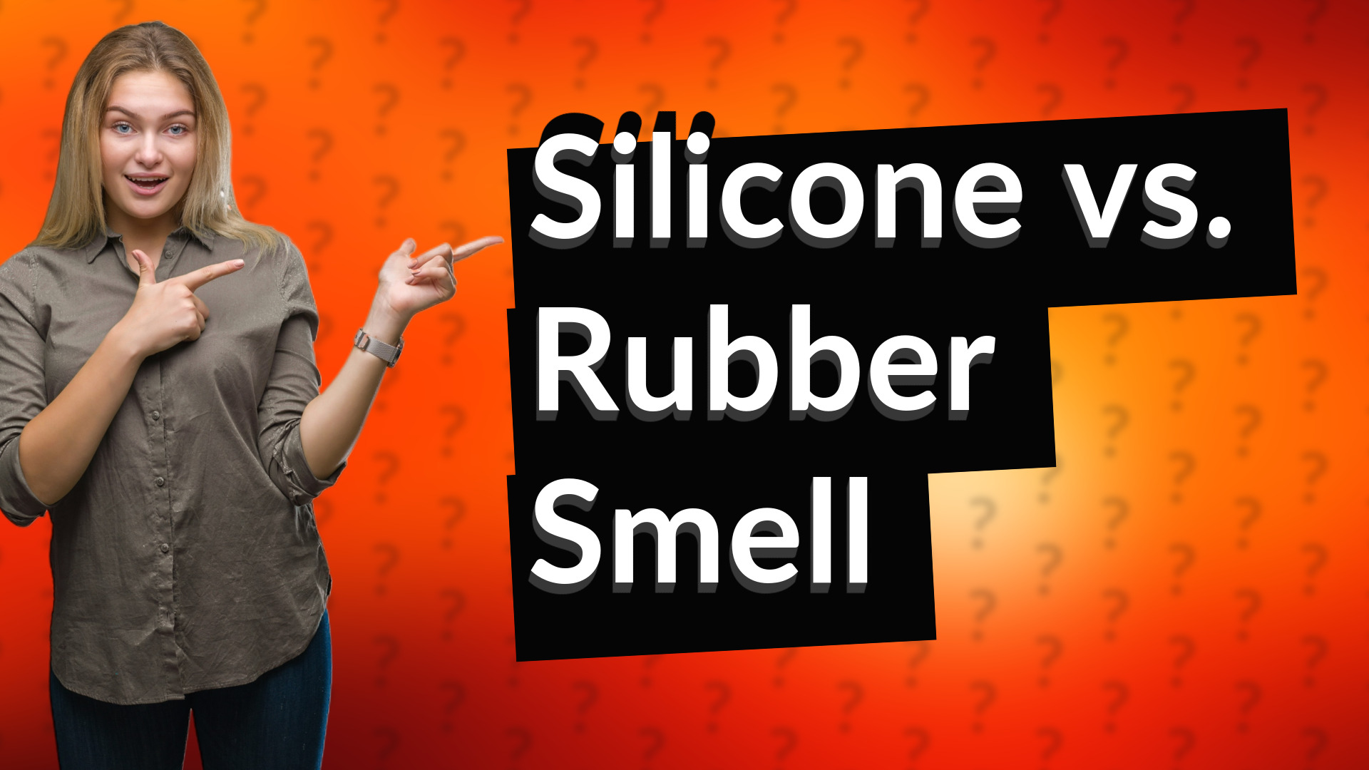 Silicone vs. Rubber Smell