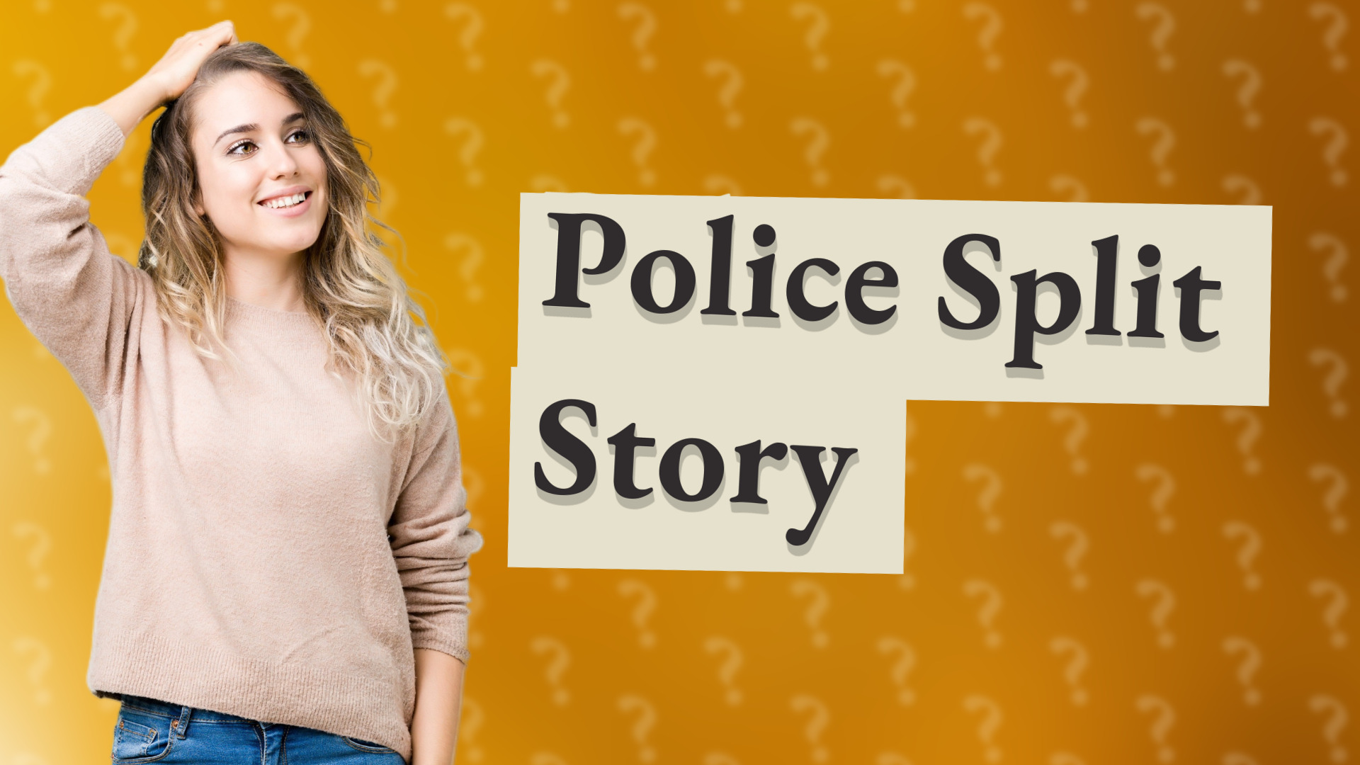 Police Split Story
