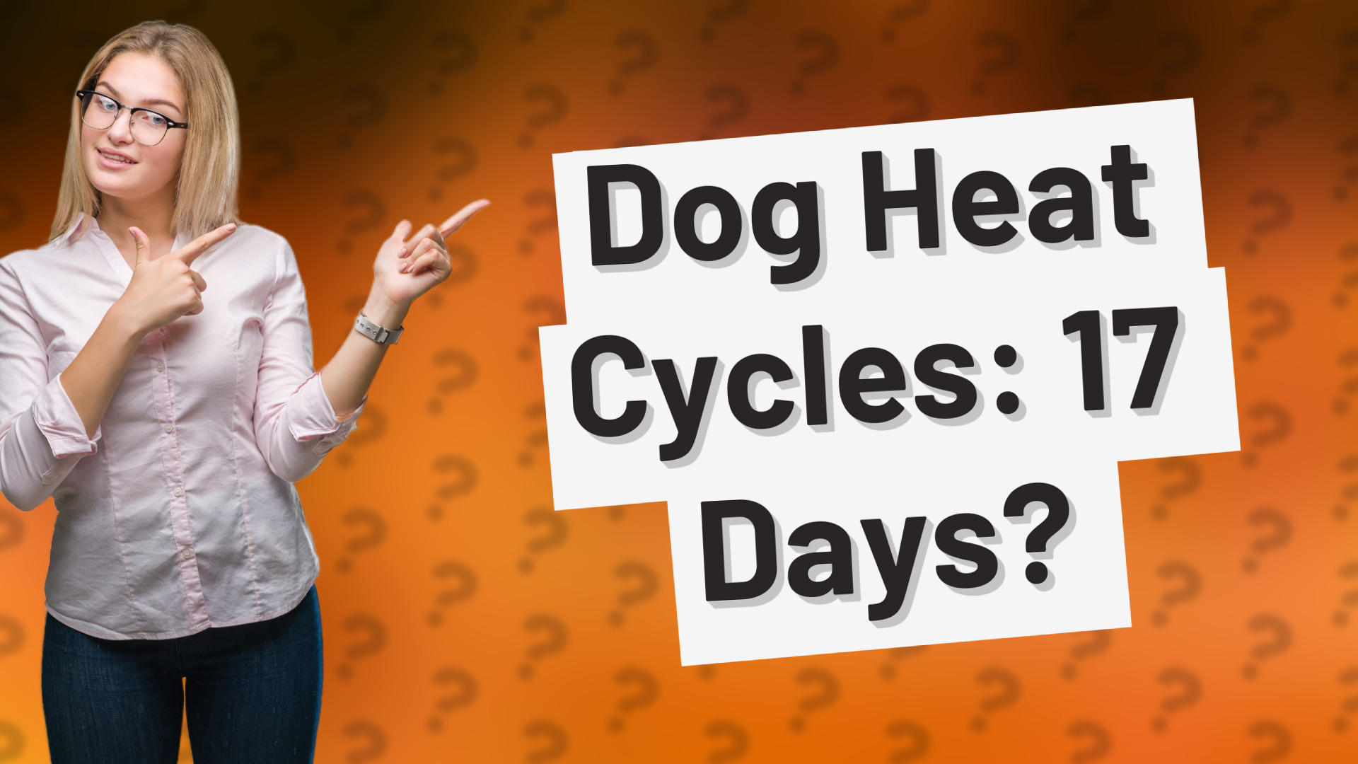 Dog Heat Cycles: 17 Days?
