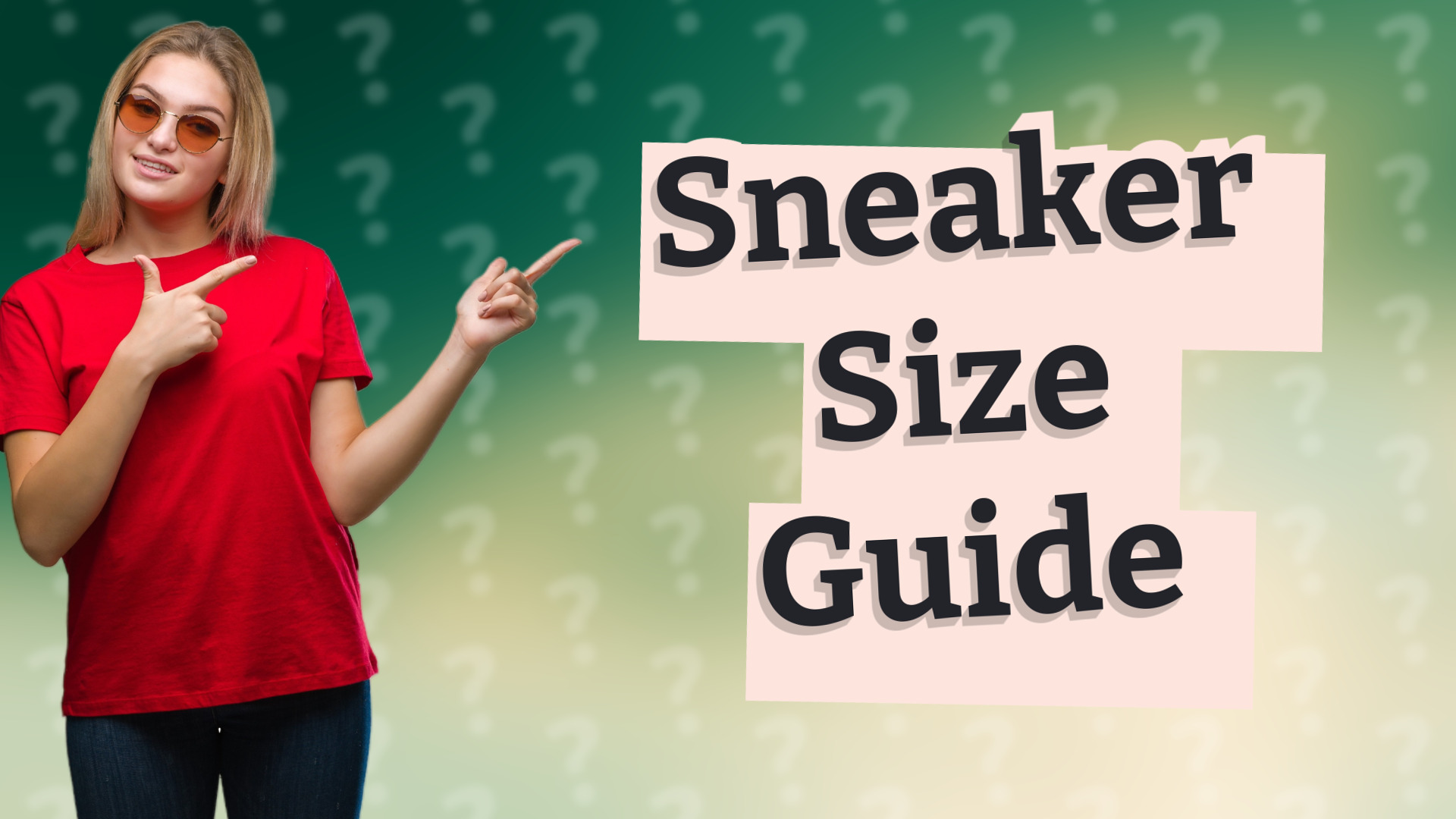 Sneaker Size Guide