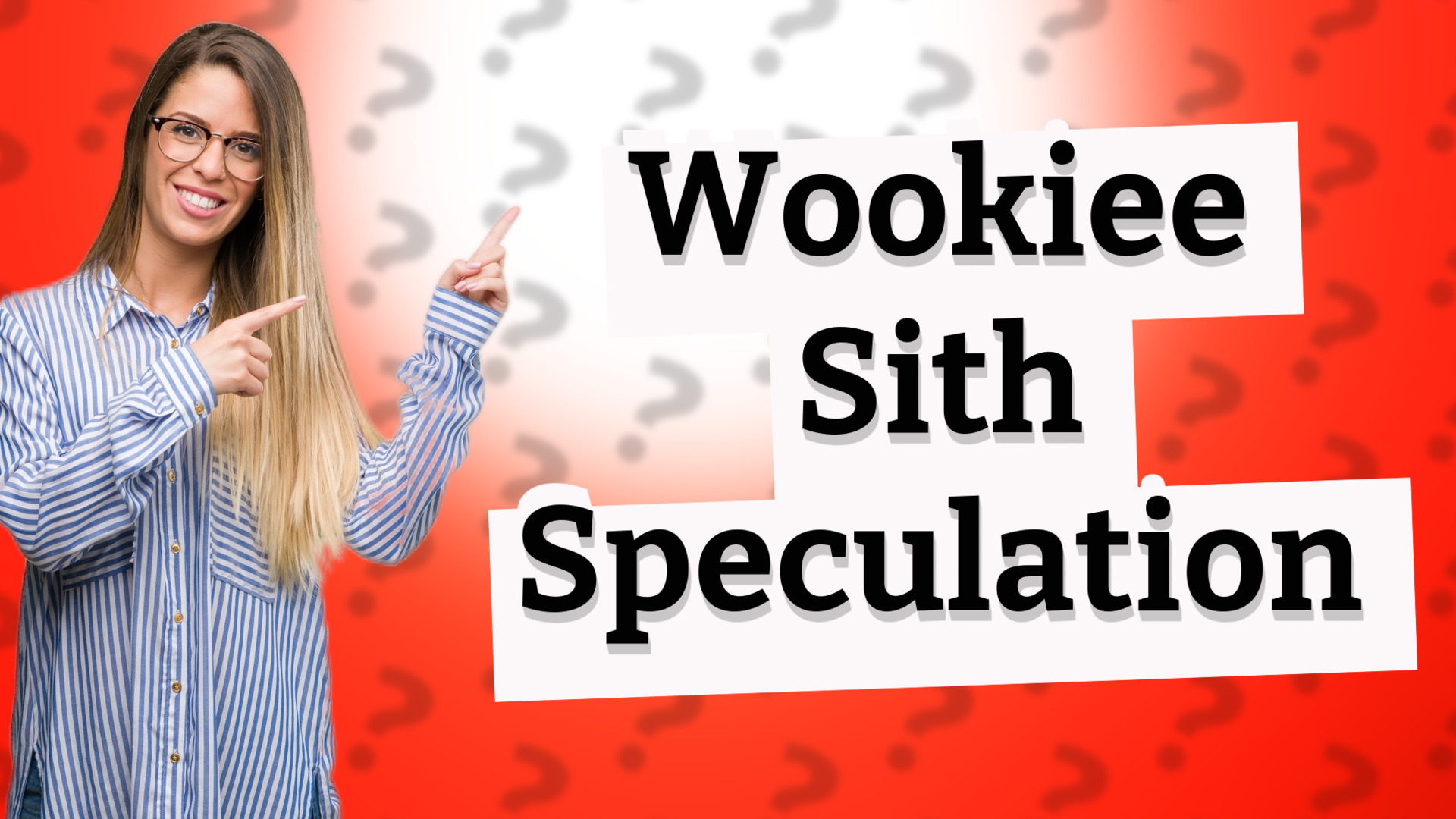 Wookiee Sith Speculation