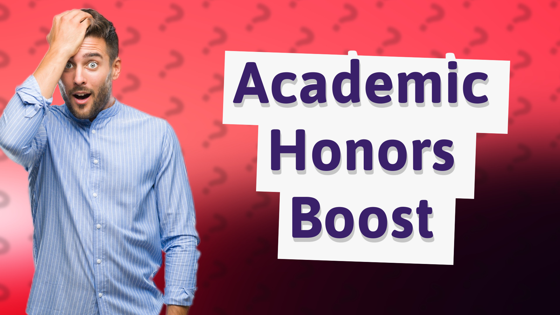 Academic Honors Boost