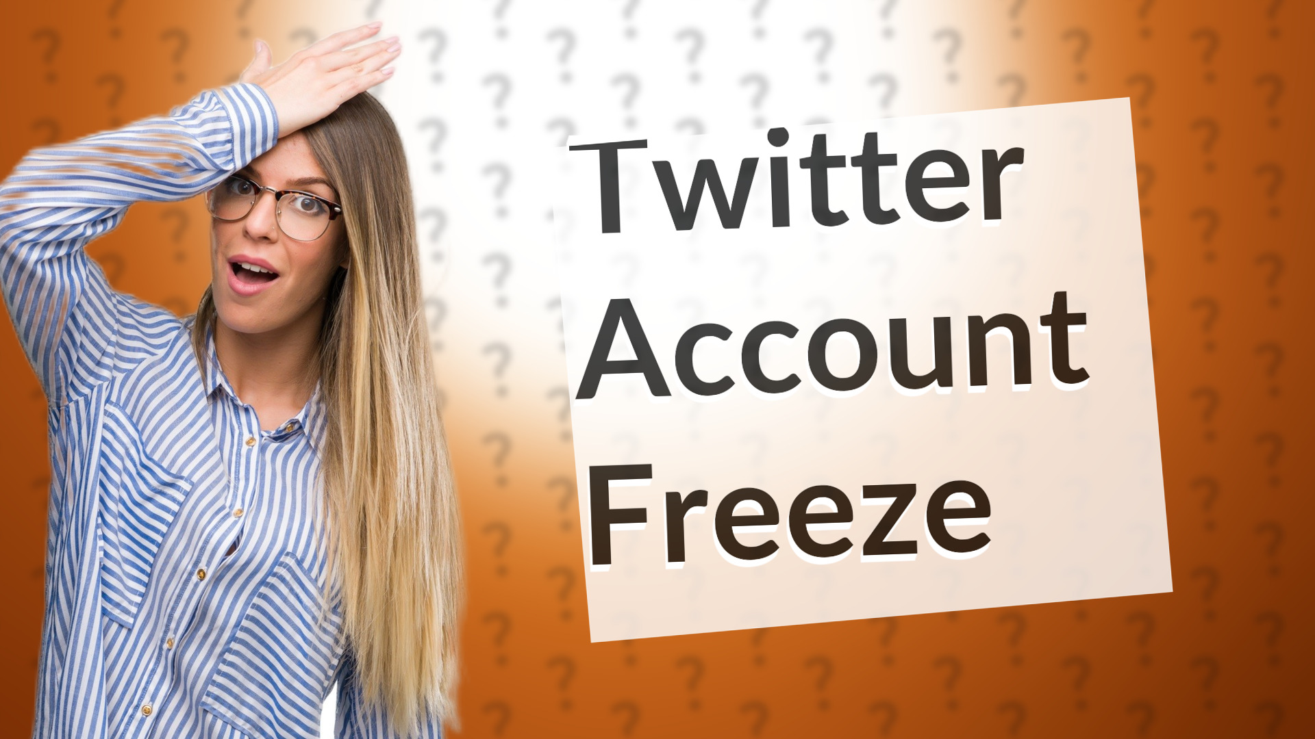 Twitter Account Freeze