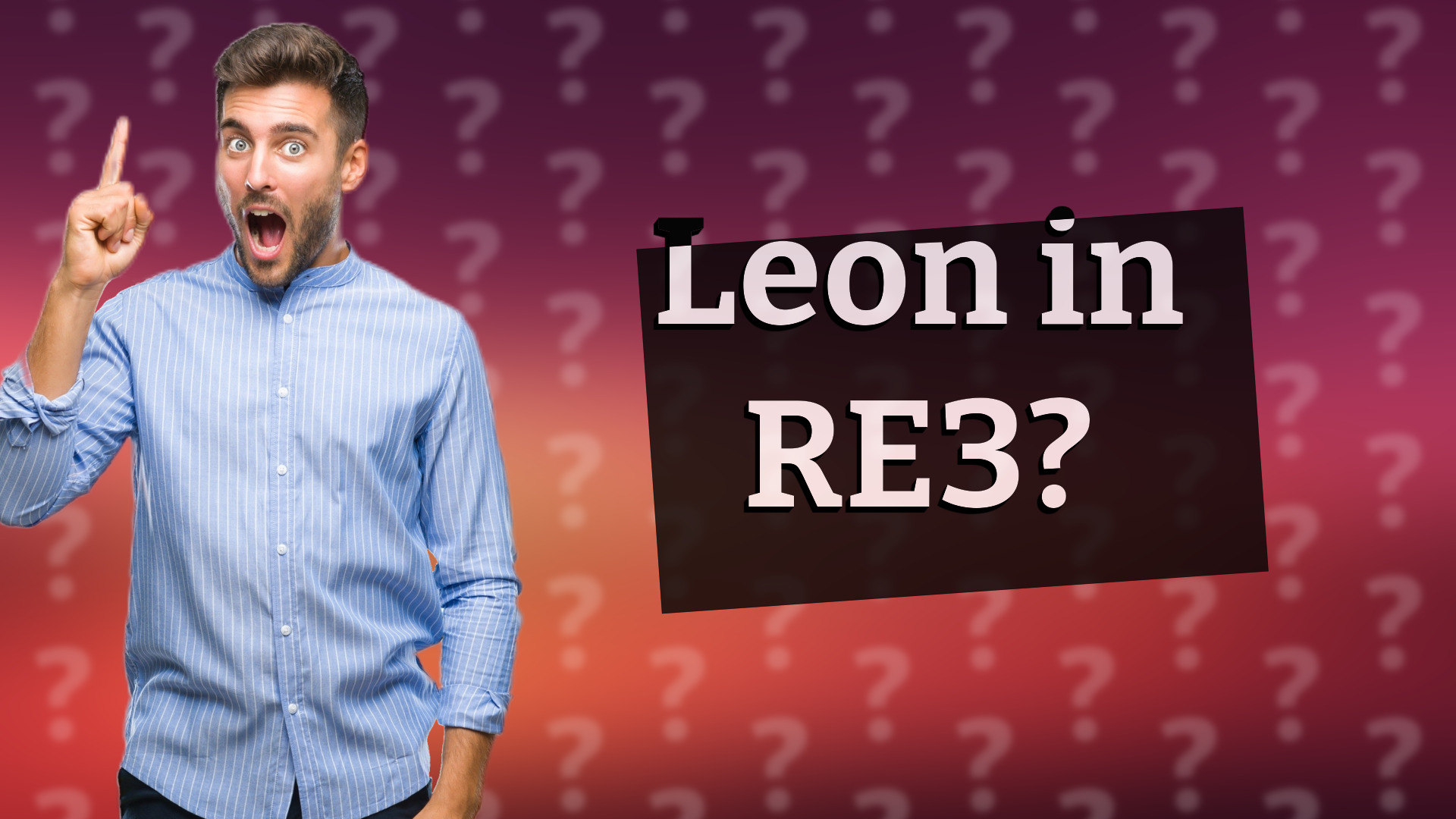 Leon in RE3?