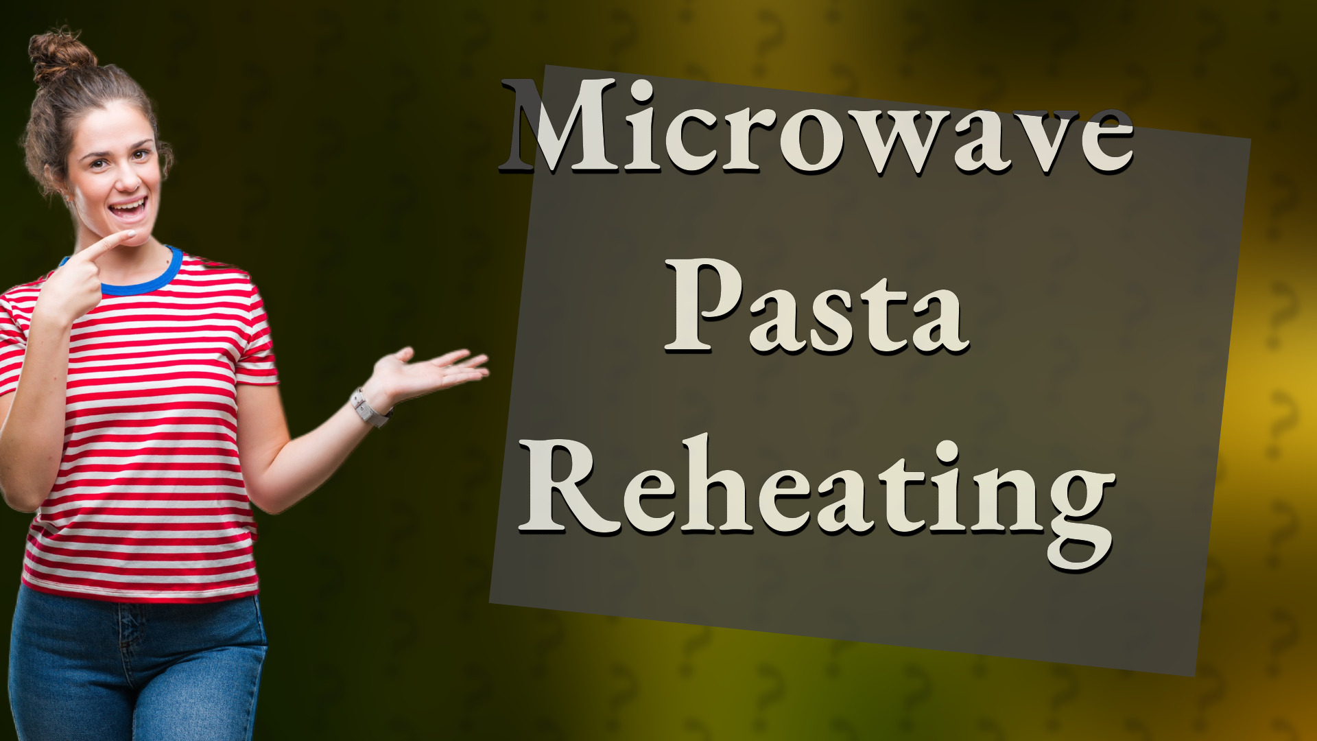 Microwave Pasta Reheating