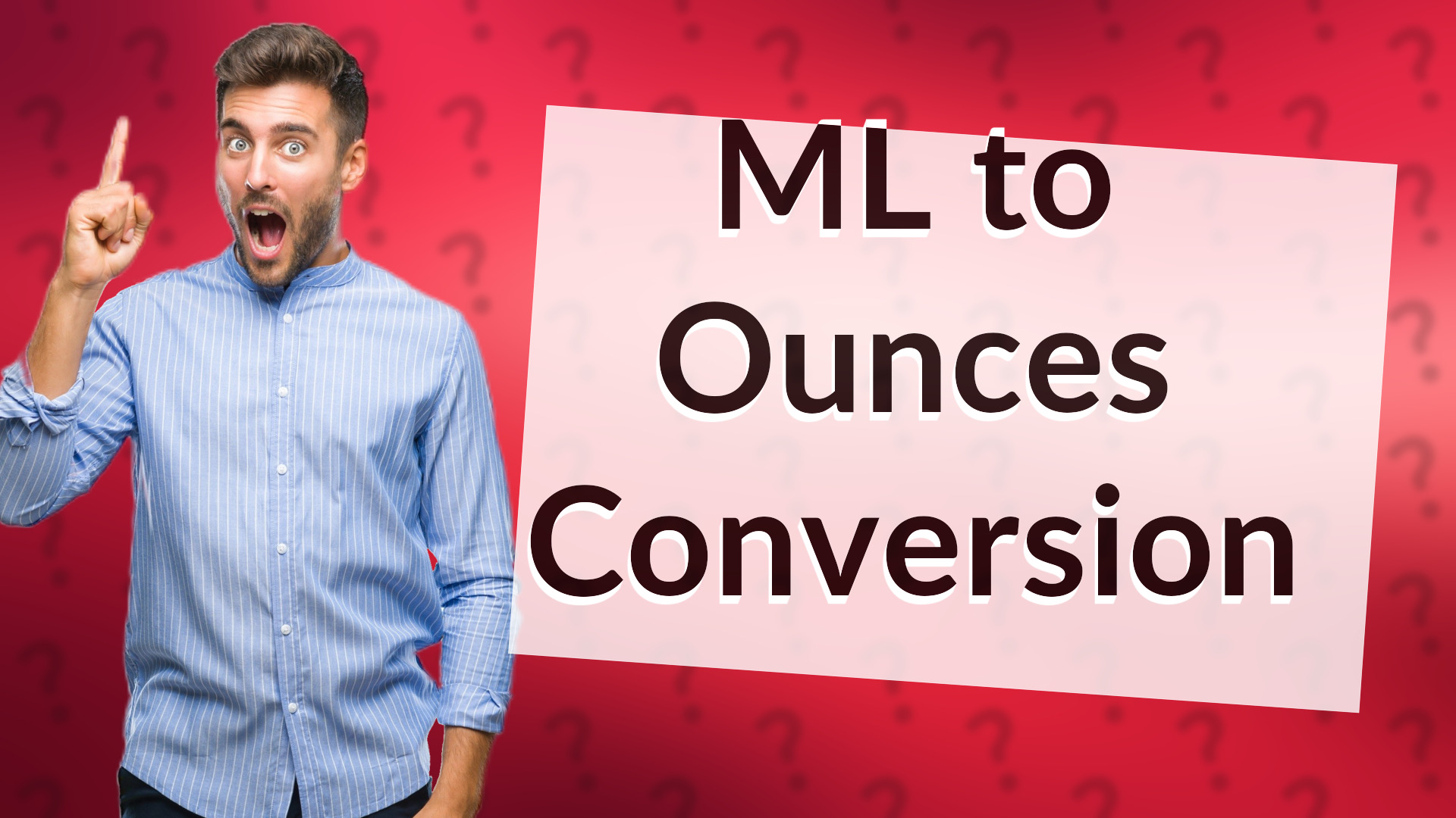 ML to Ounces Conversion