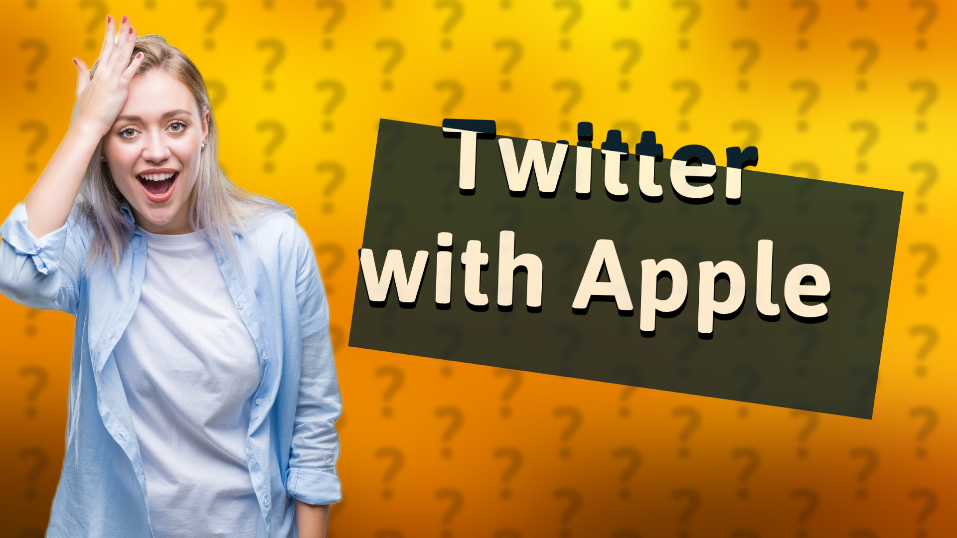 Twitter with Apple