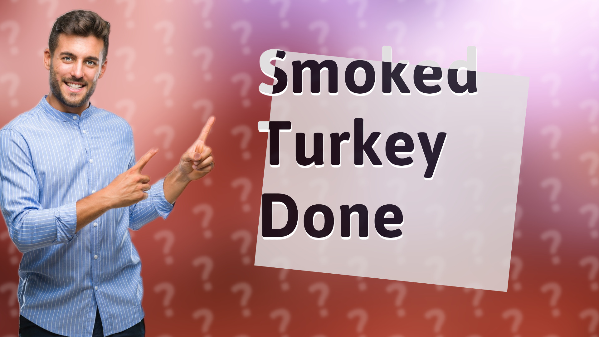 Smoked Turkey Done