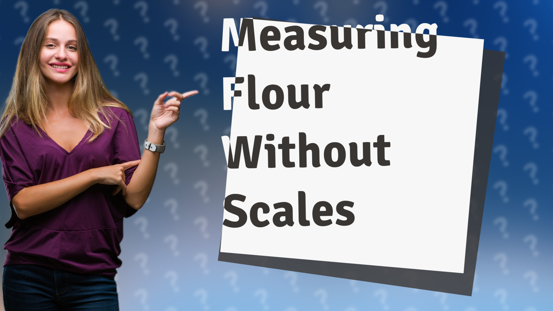 Measuring Flour Without Scales