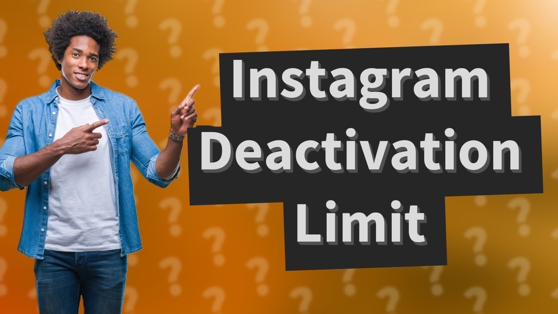 Instagram Deactivation Limit