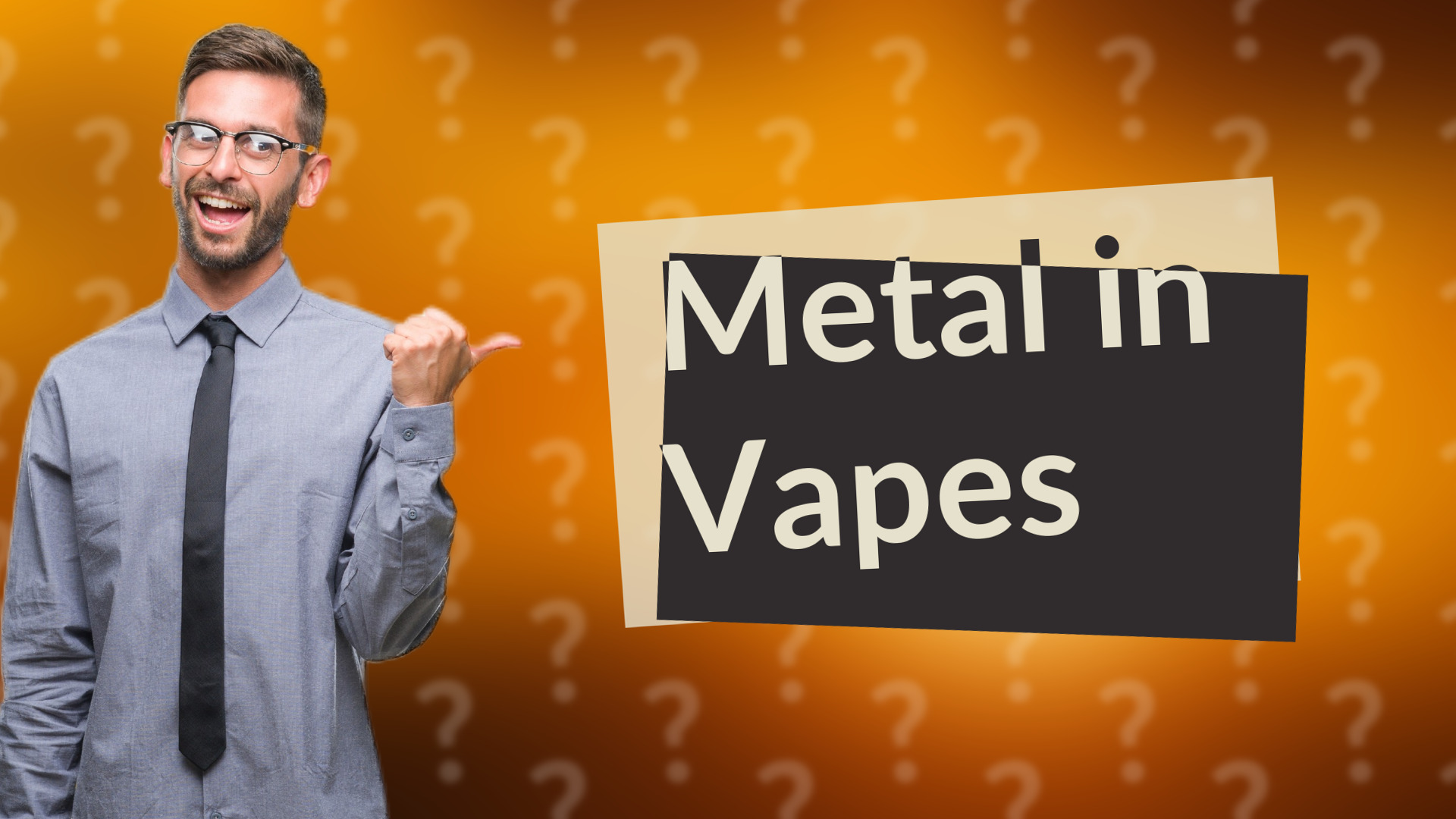 Metal in Vapes