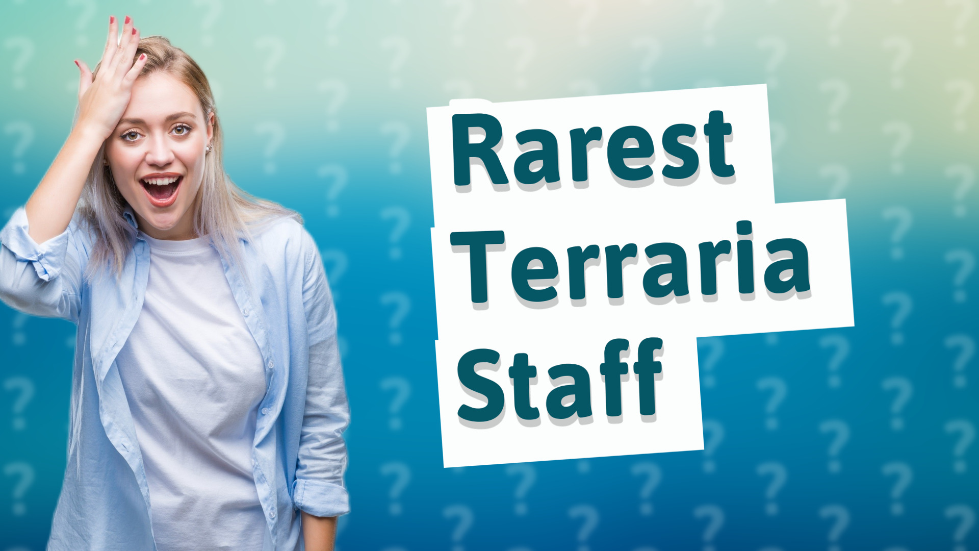 Rarest Terraria Staff