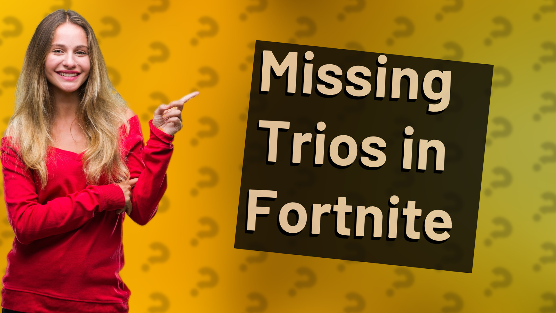 Missing Trios in Fortnite