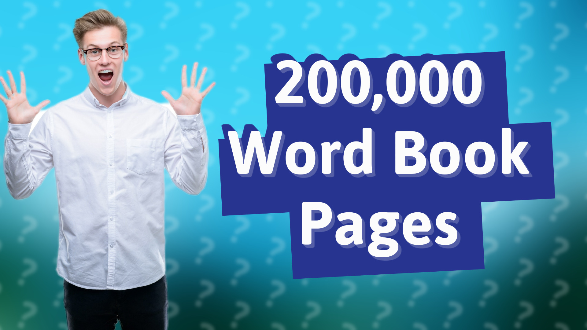 200,000 Word Book Pages