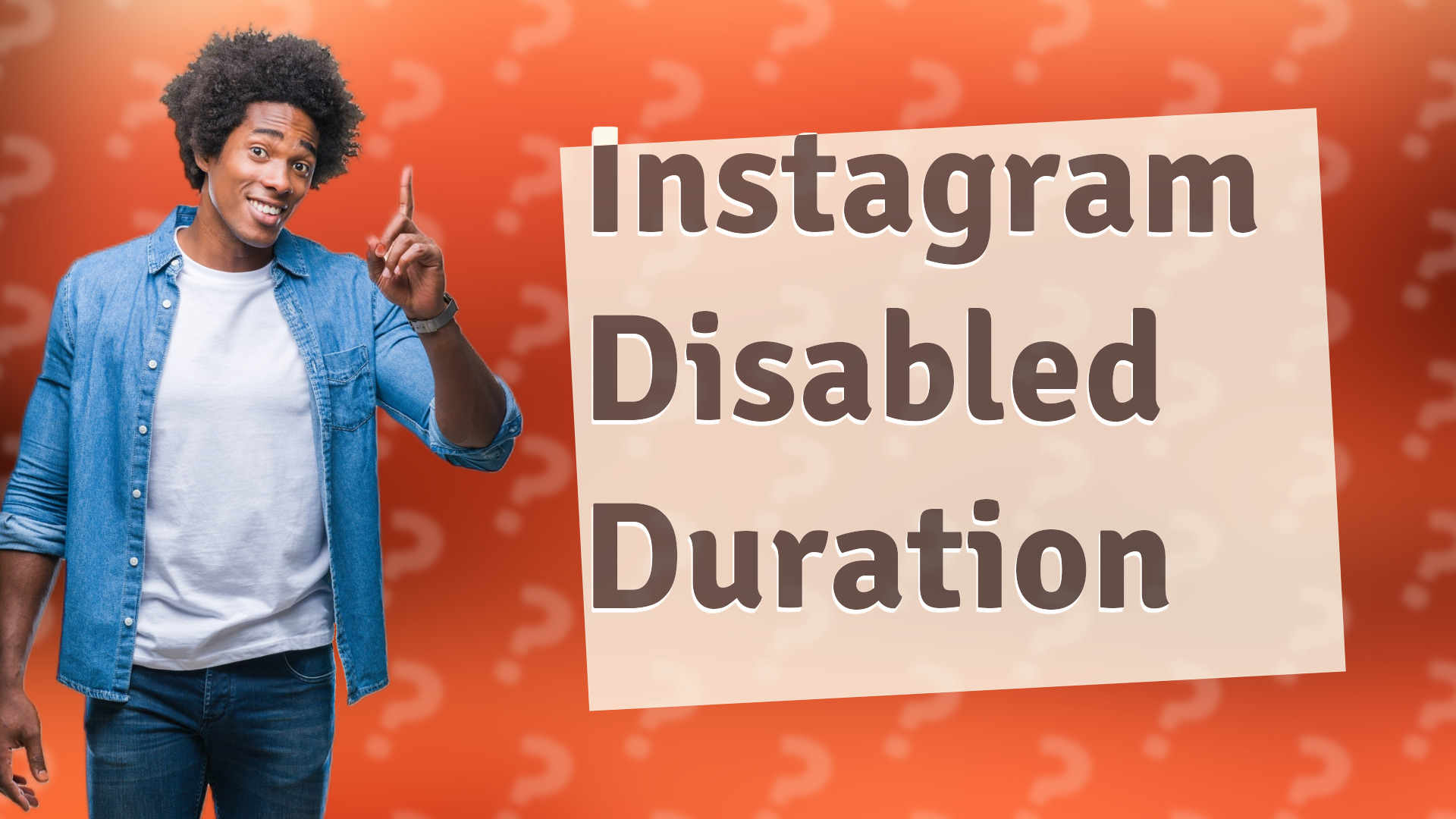 Instagram Disabled Duration