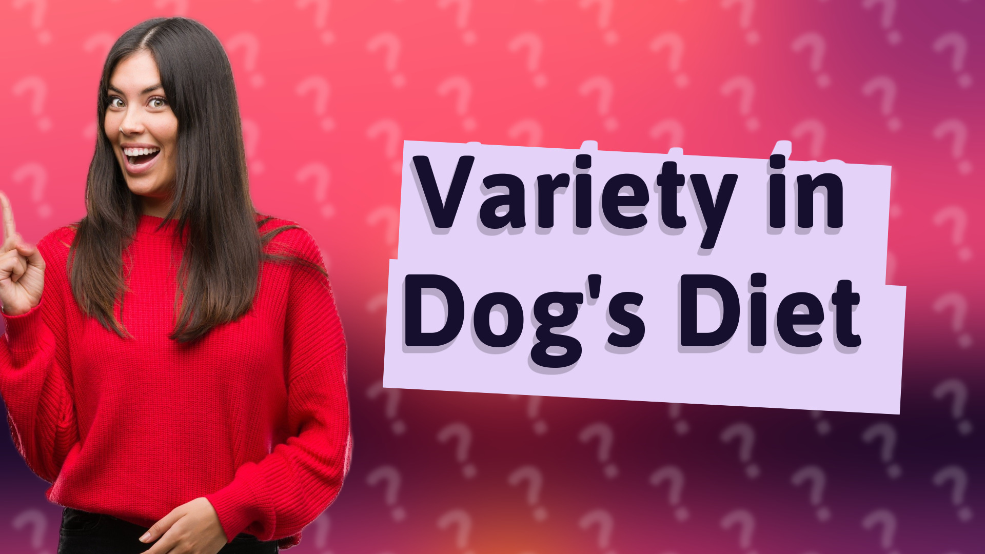 Variety in Dog's Diet