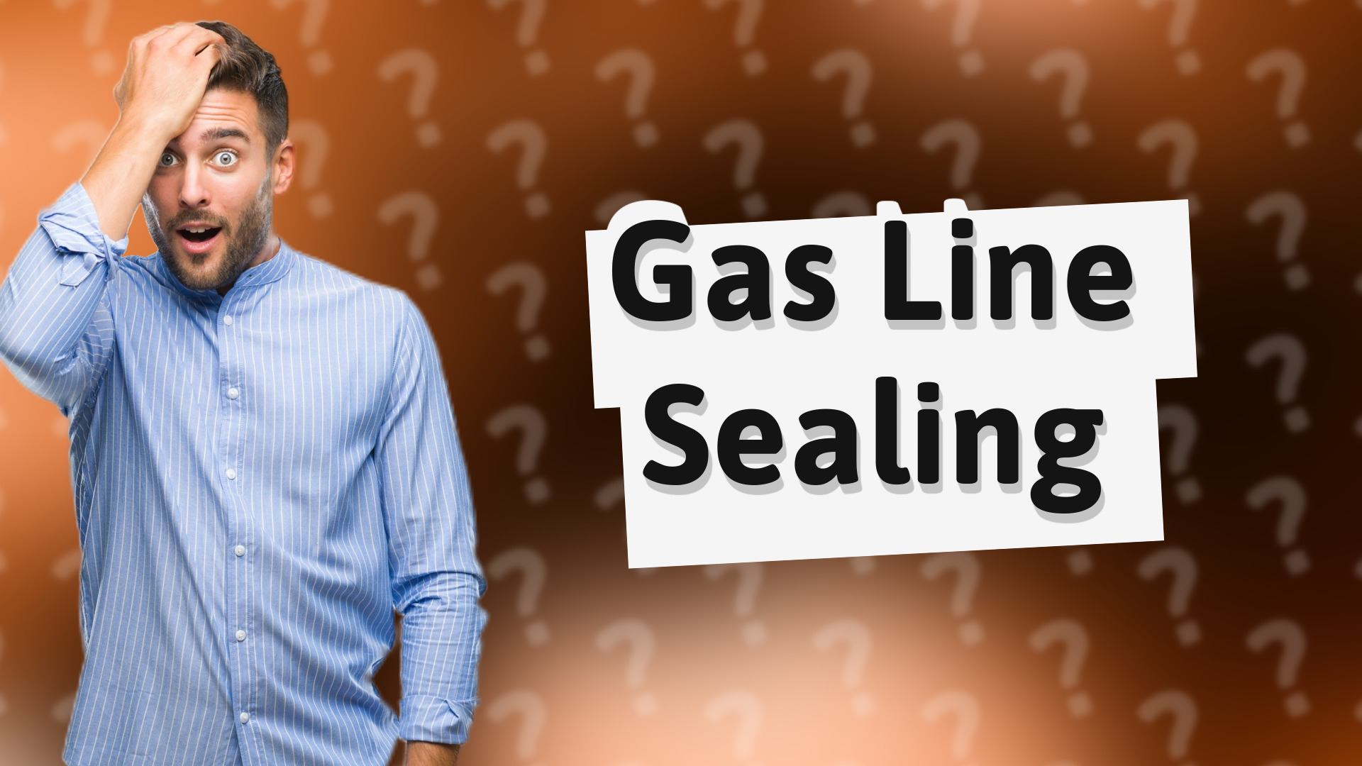 Gas Line Sealing