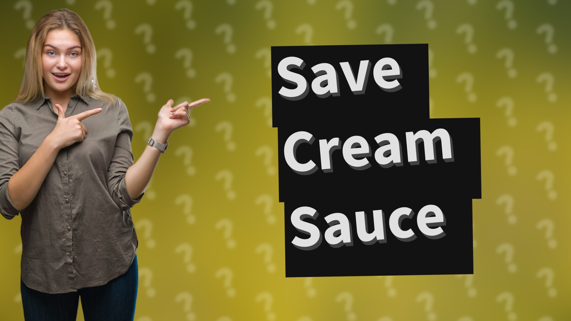 Save Cream Sauce