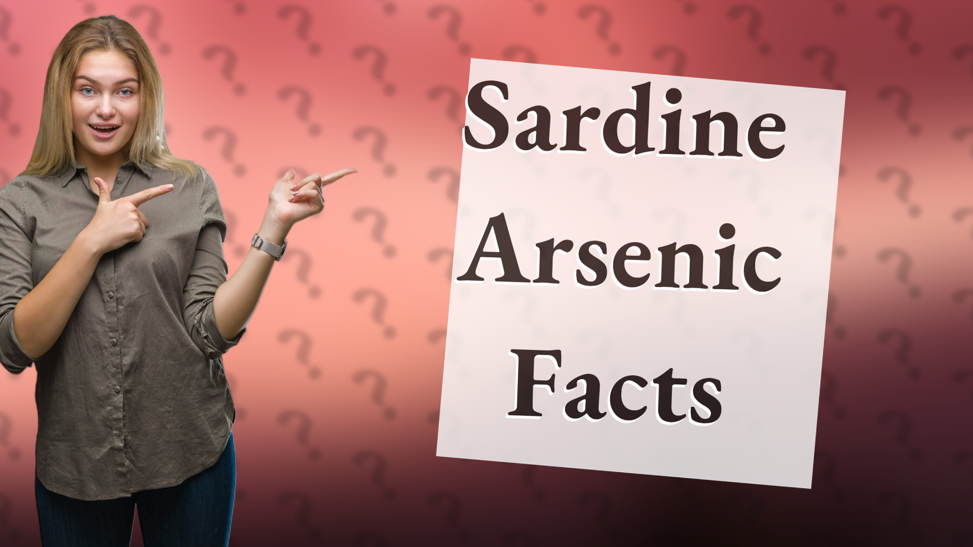 Sardine Arsenic Facts