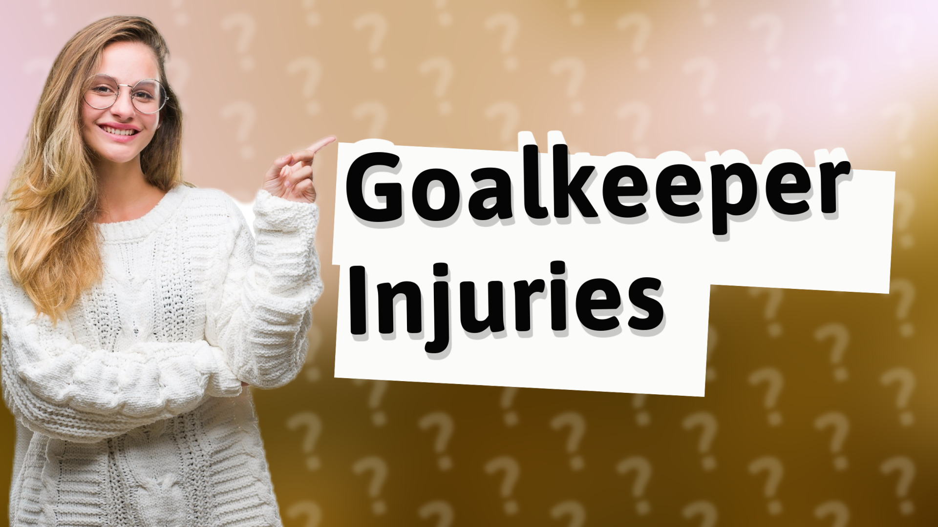 Goalkeeper Injuries