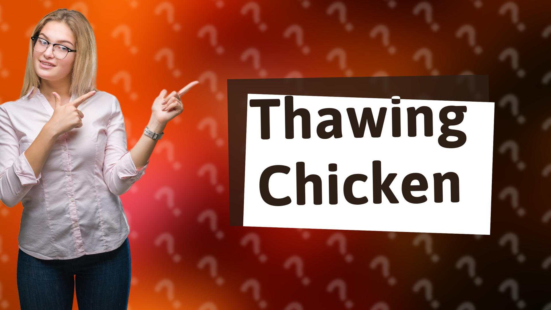 Thawing Chicken