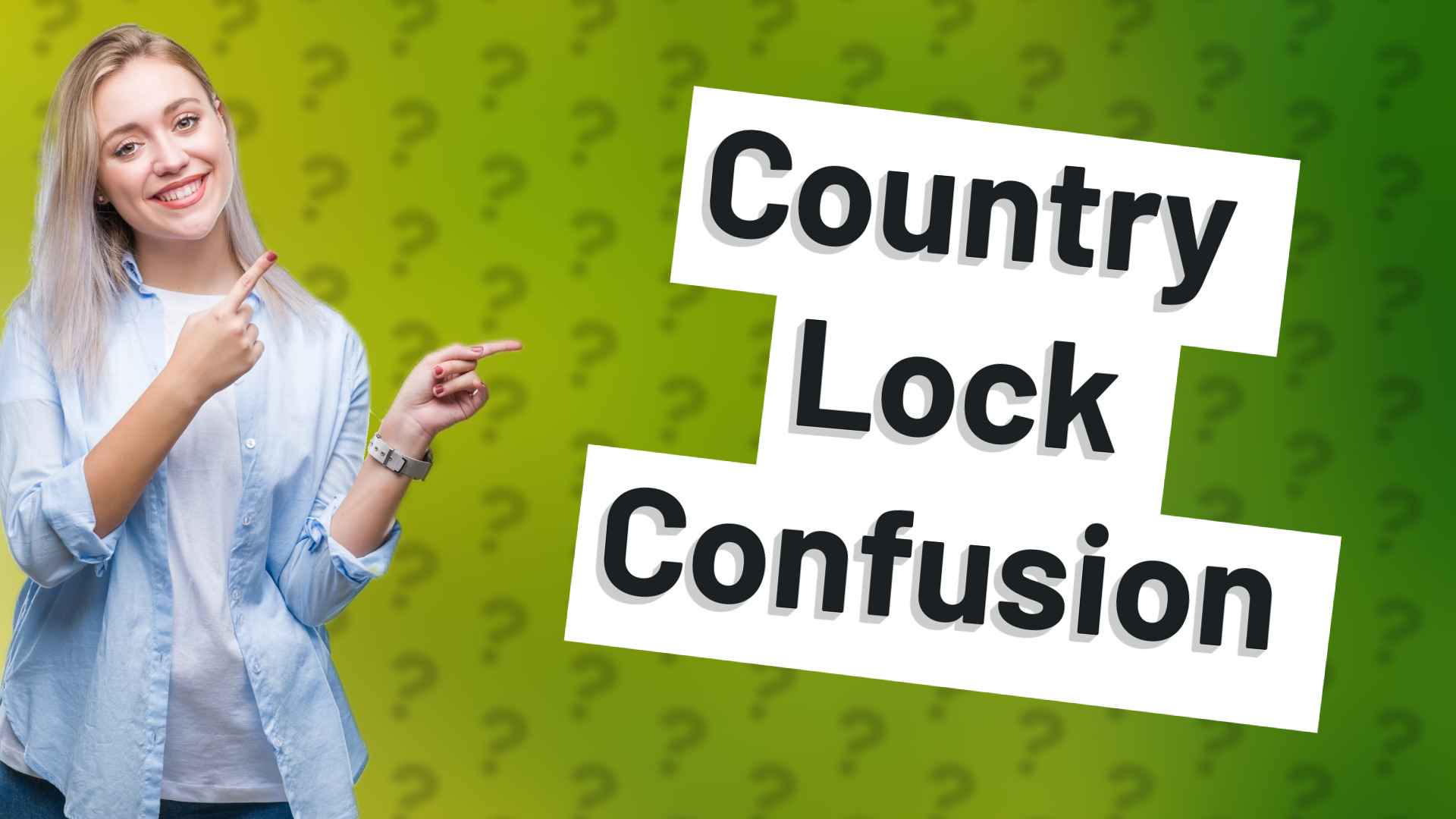 Country Lock Confusion