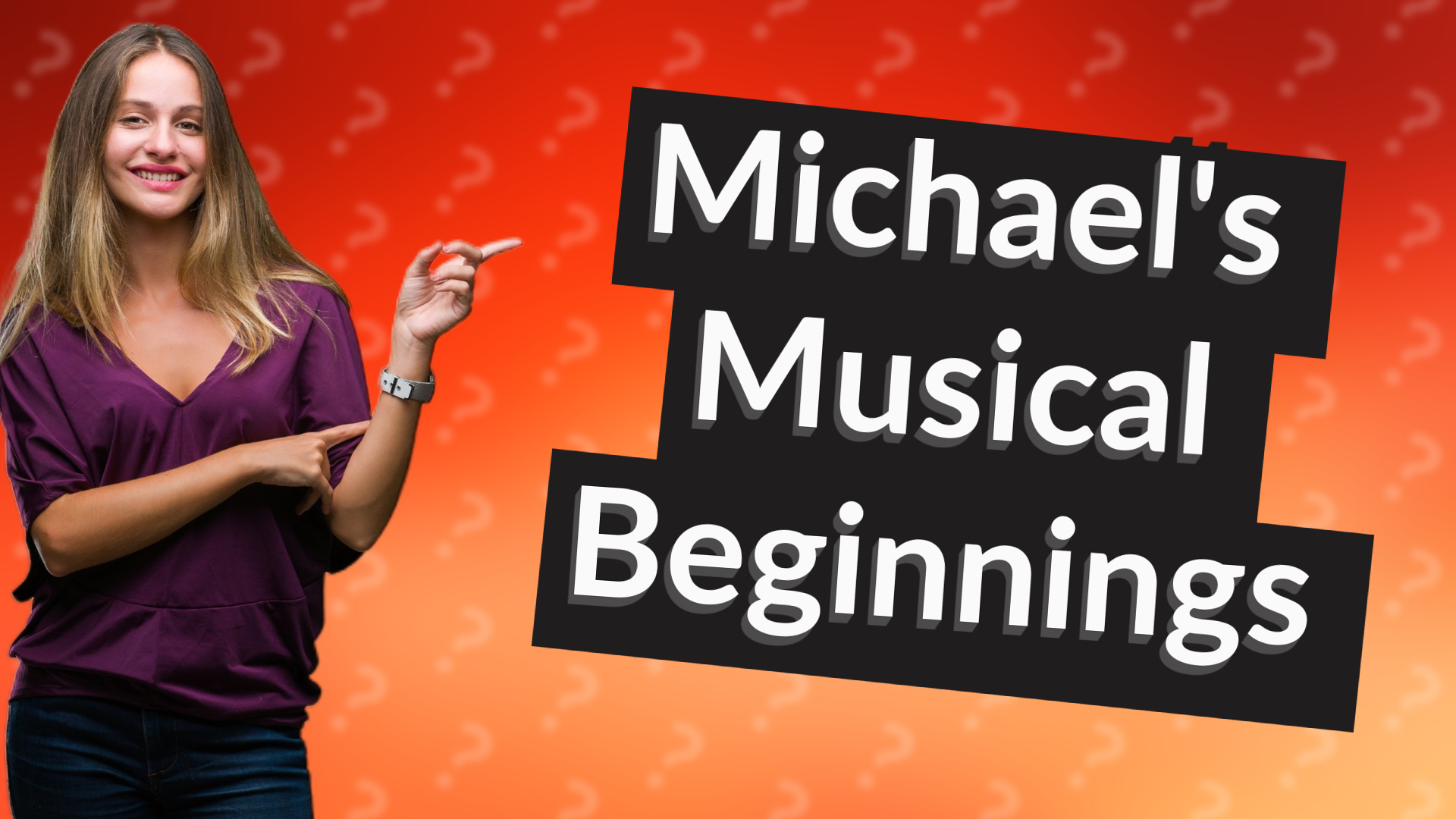 Michael's Musical Beginnings