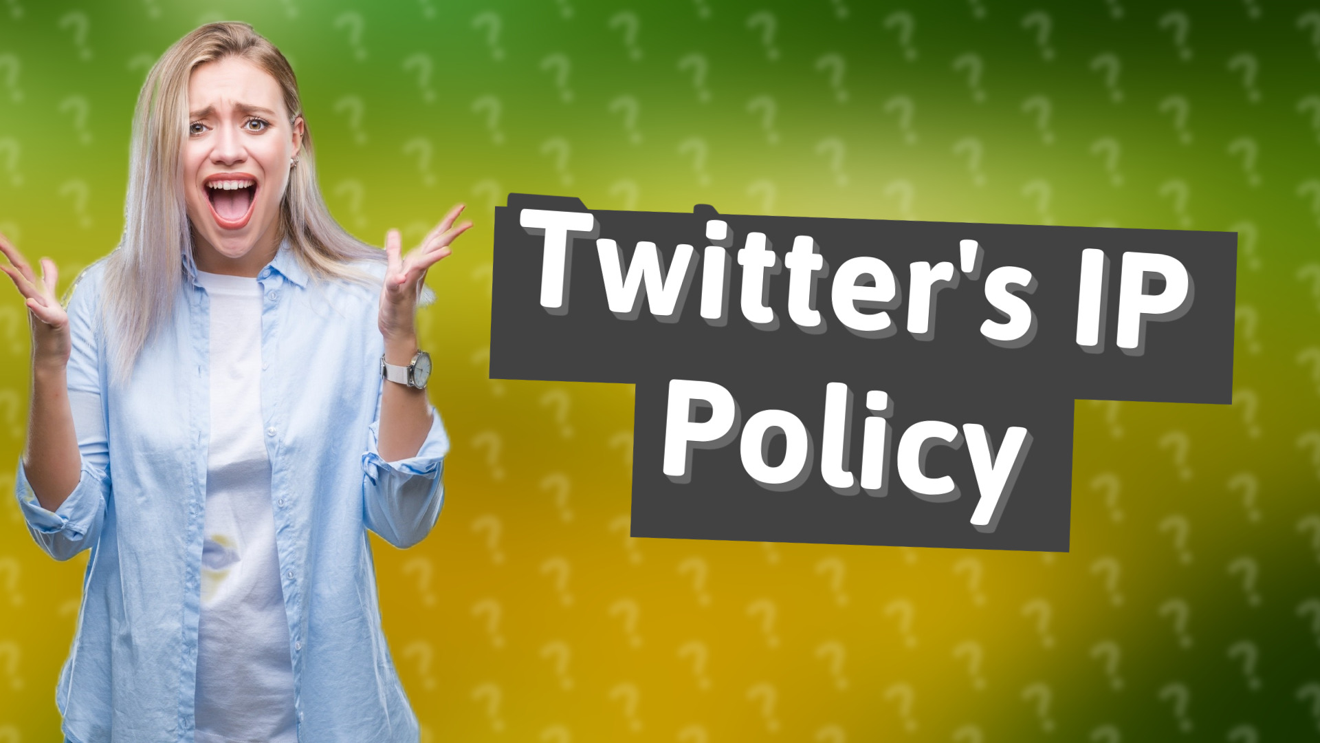 Twitter's IP Policy
