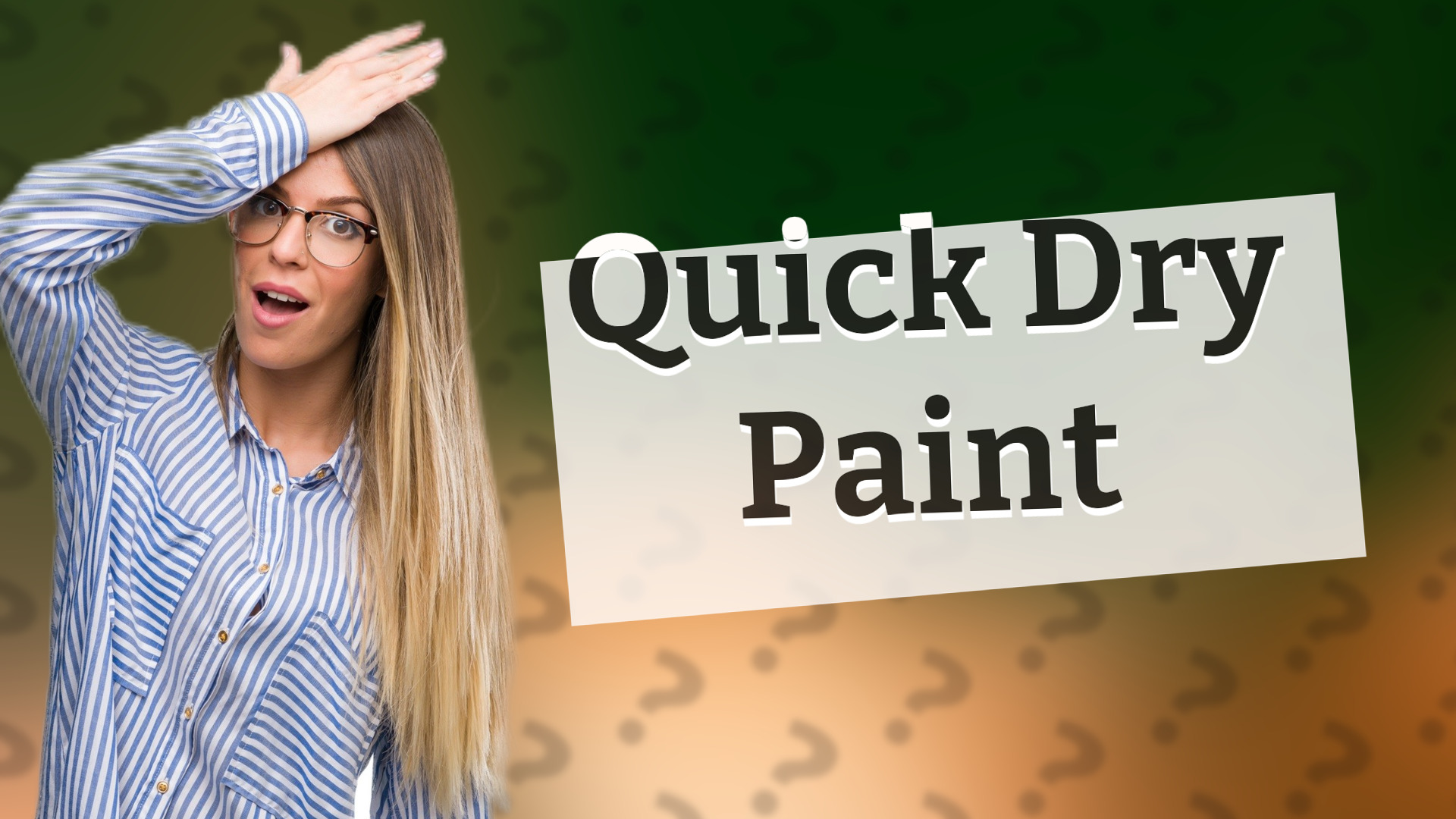 Quick Dry Paint