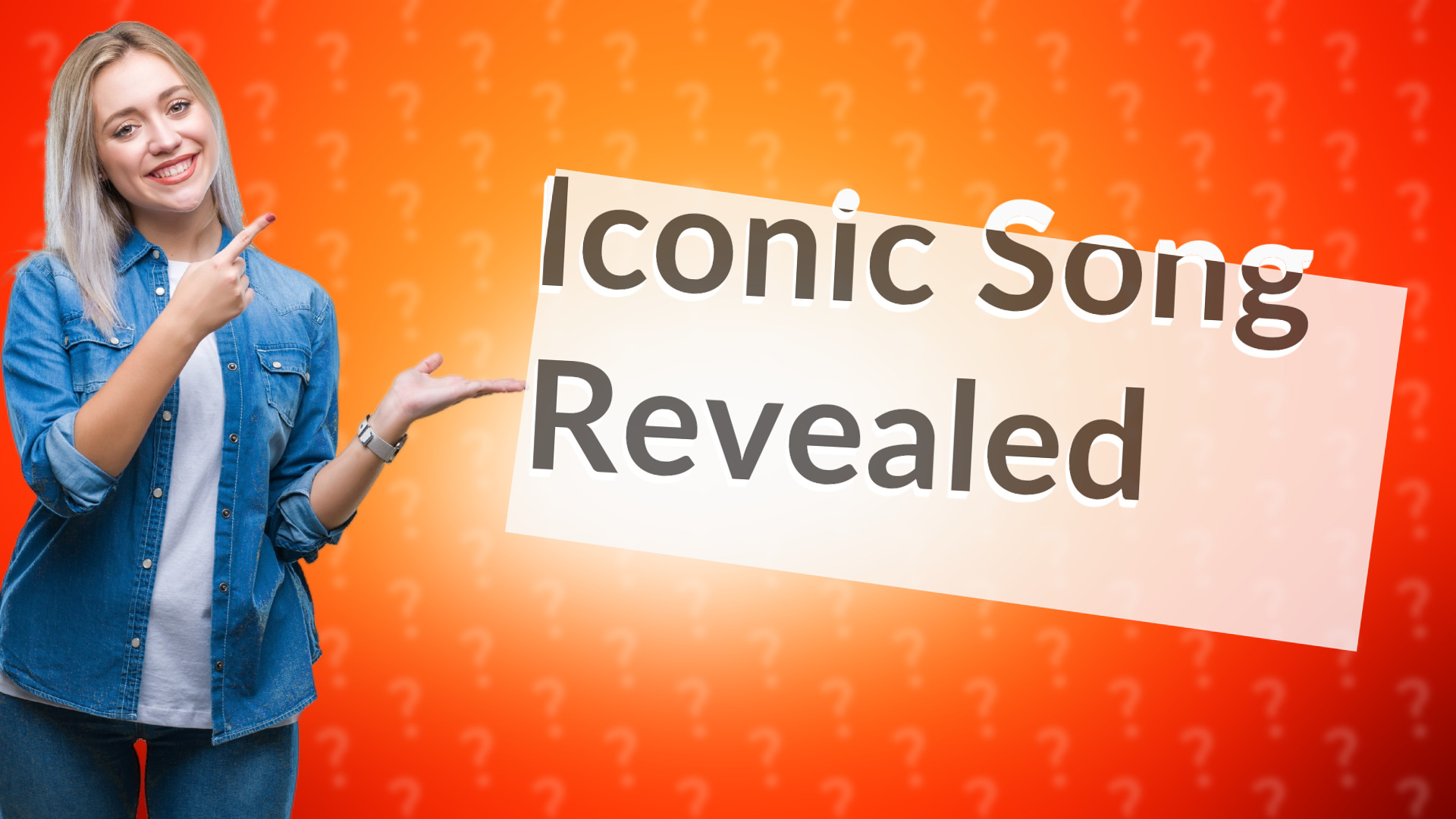 Iconic Song Revealed
