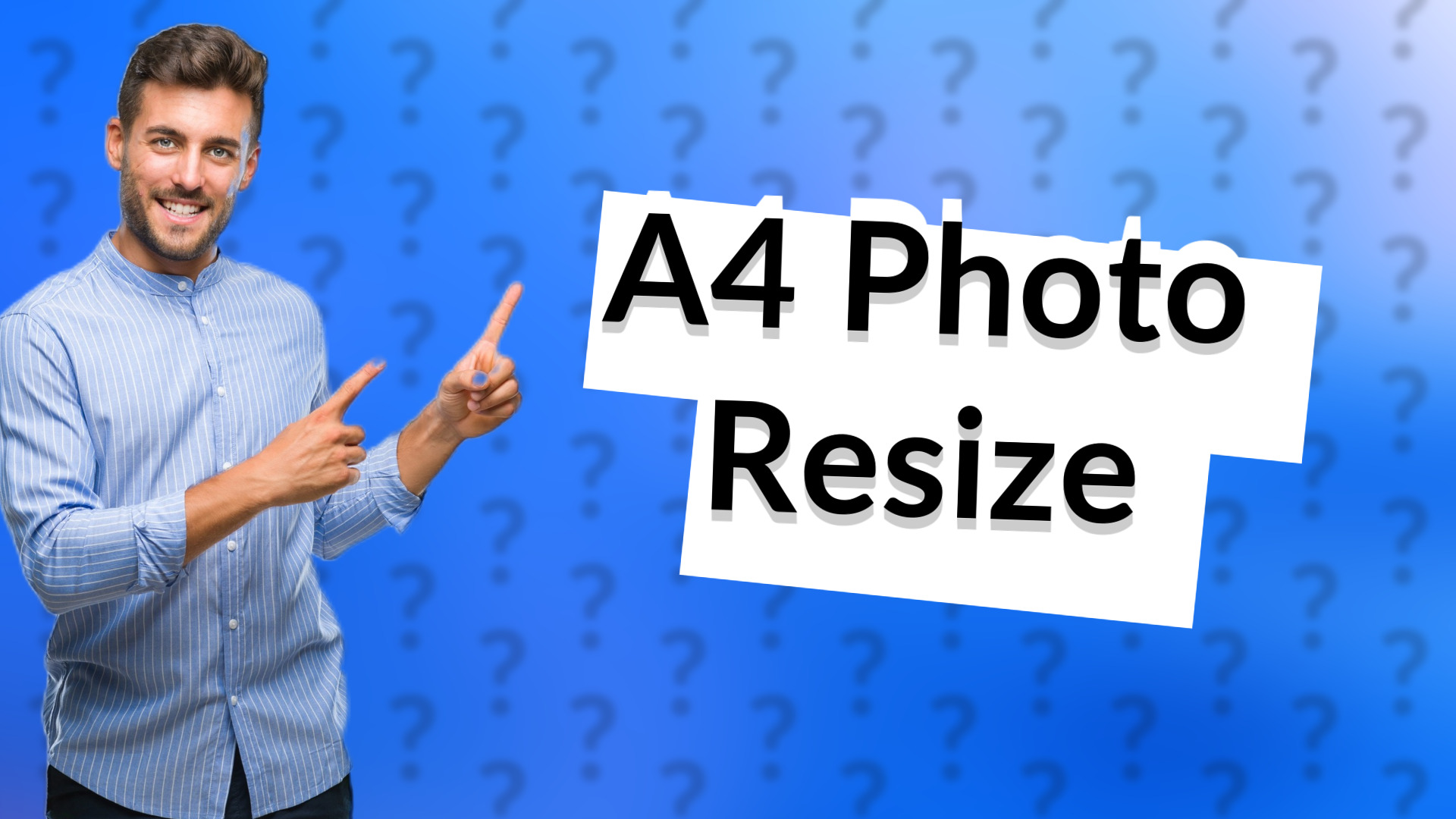 A4 Photo Resize