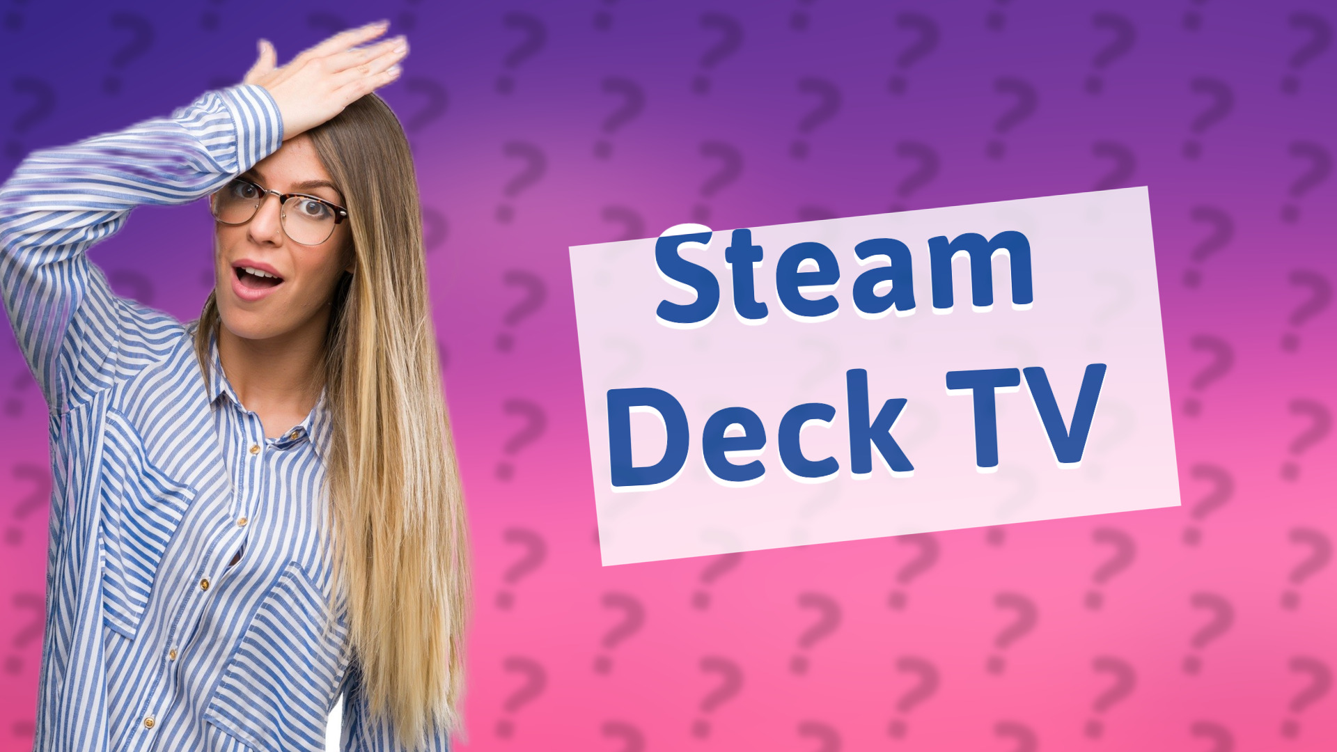 Steam Deck TV