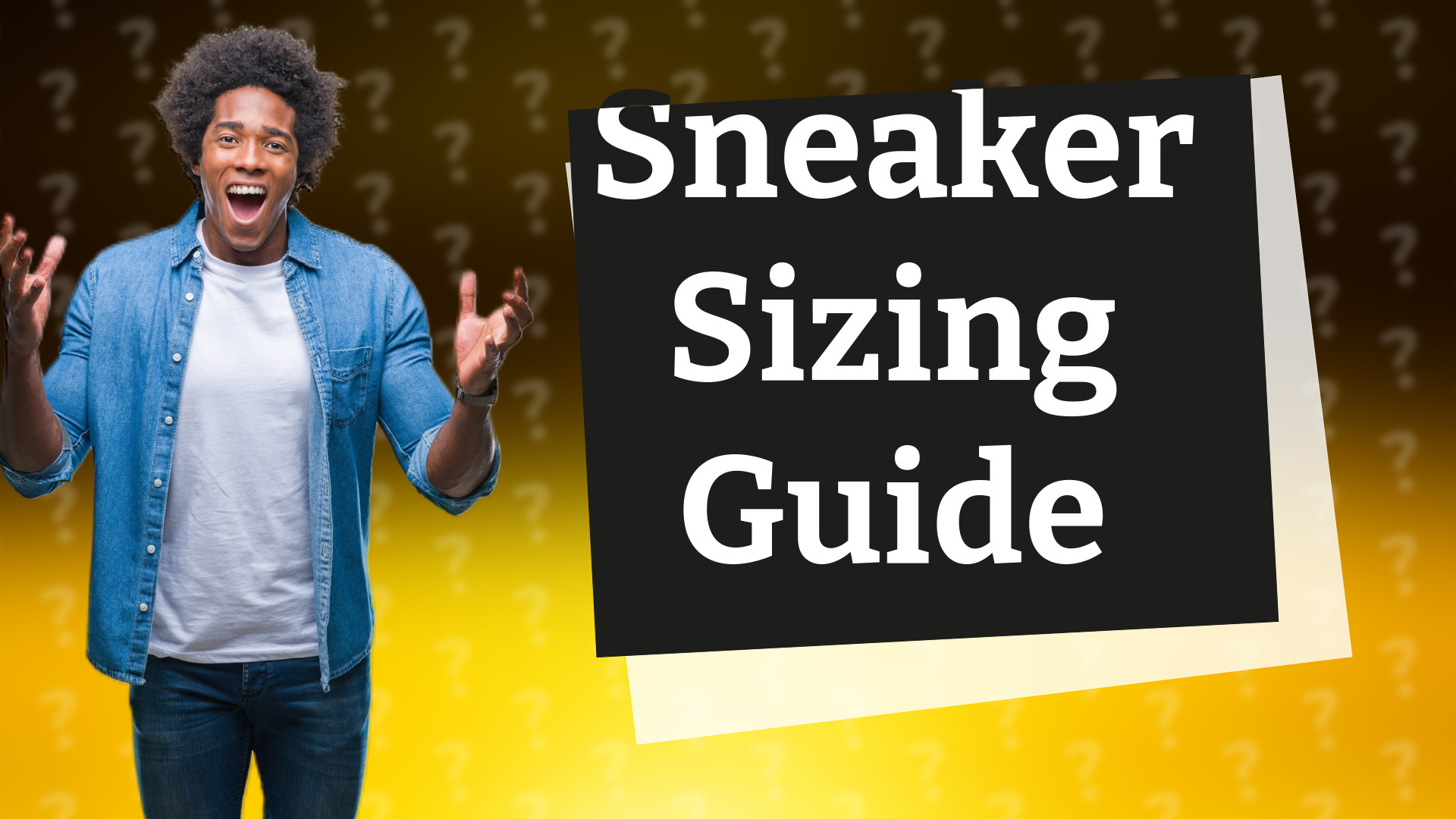 Sneaker Sizing Guide