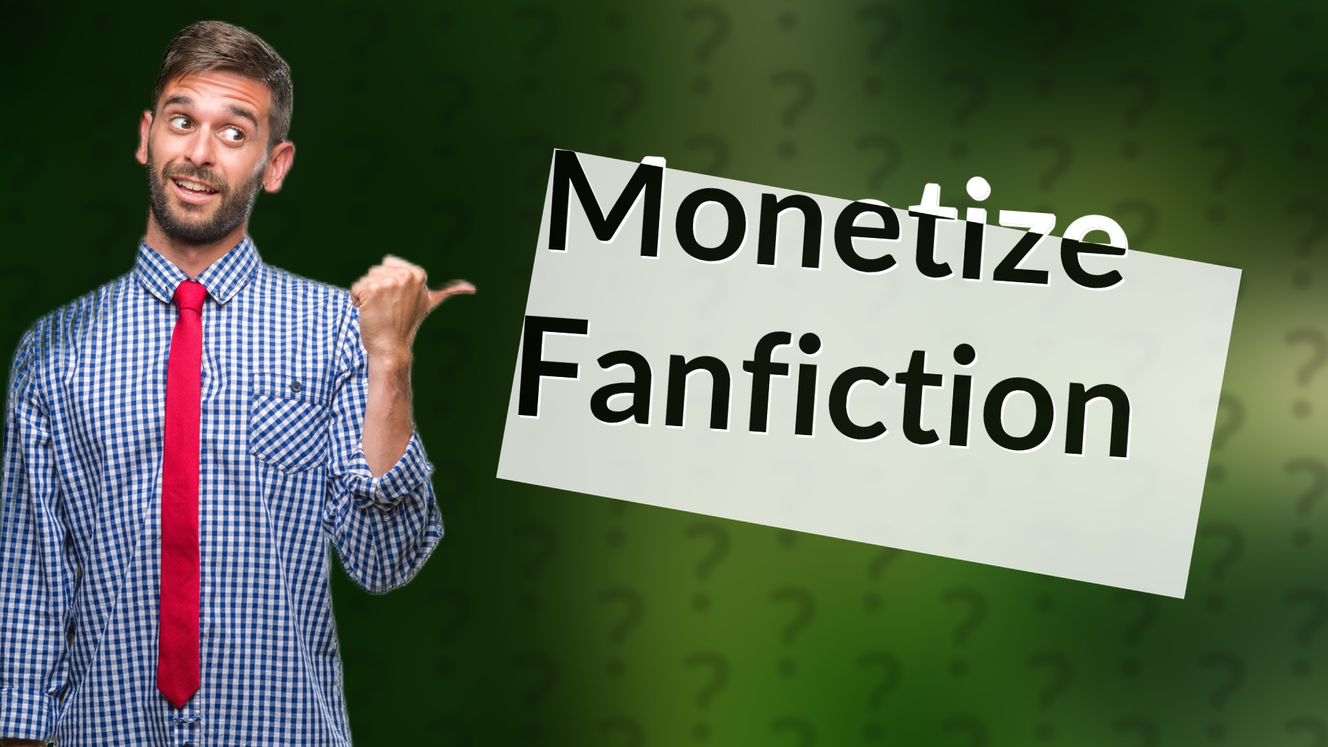 Monetize Fanfiction