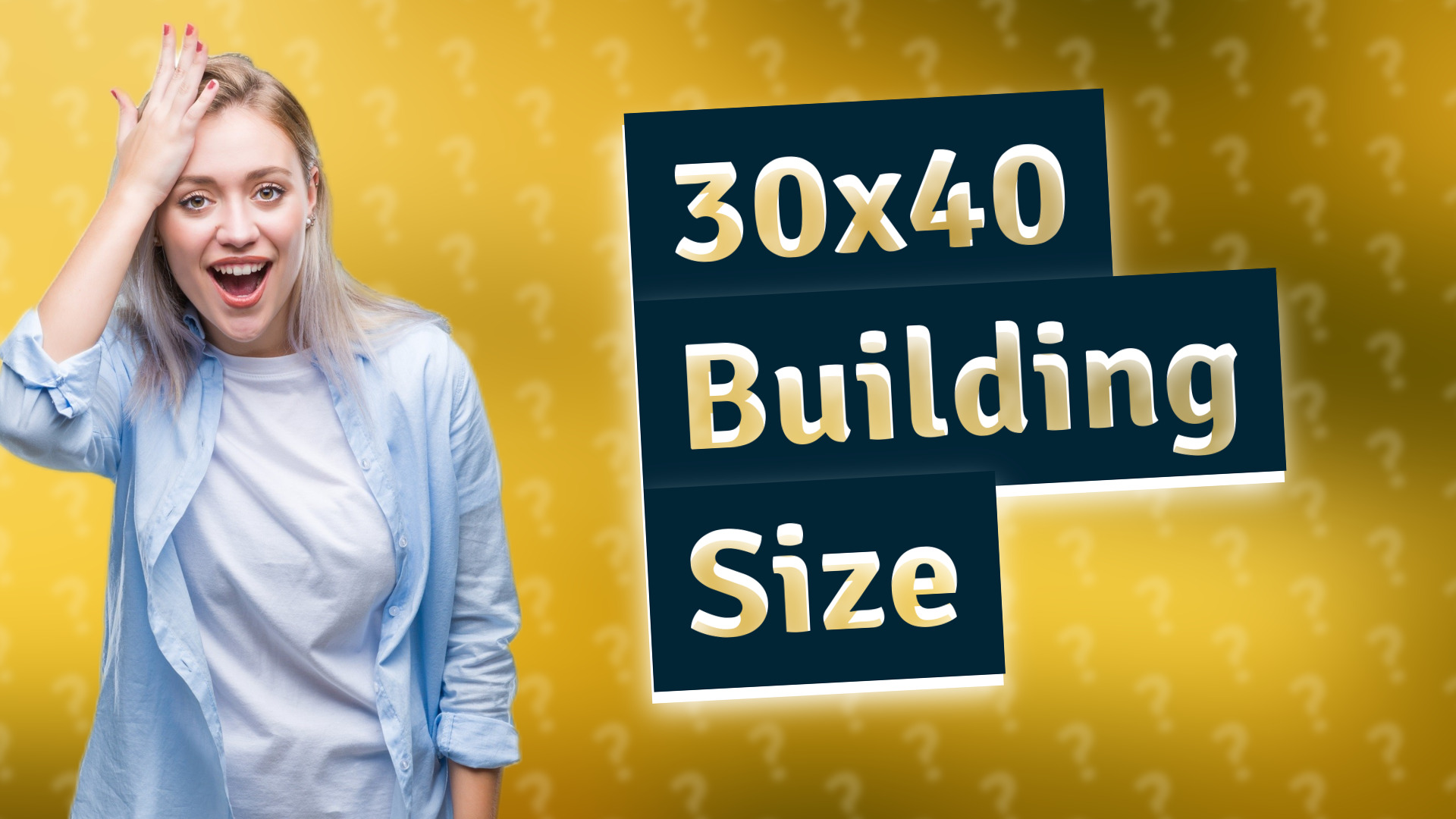 30x40 Building Size