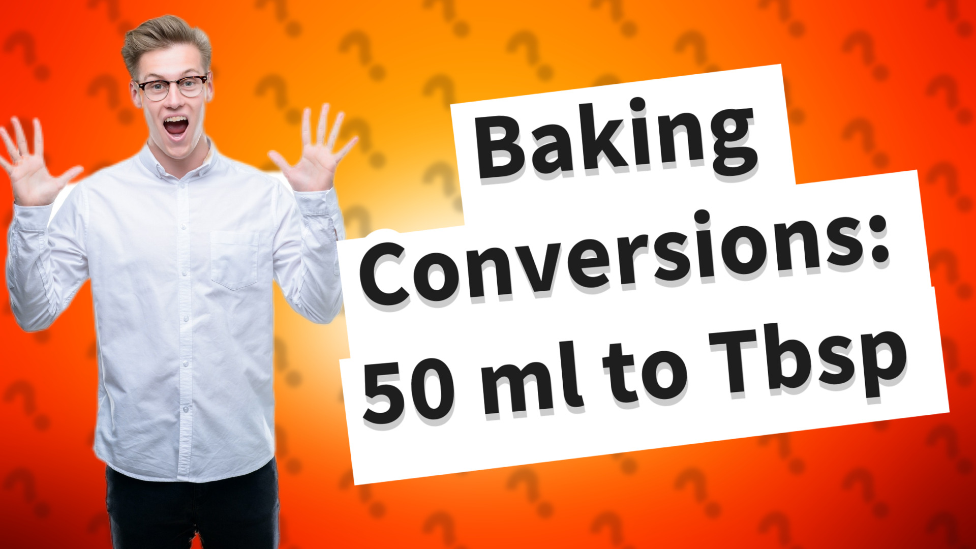 Baking Conversions: 50 ml to Tbsp