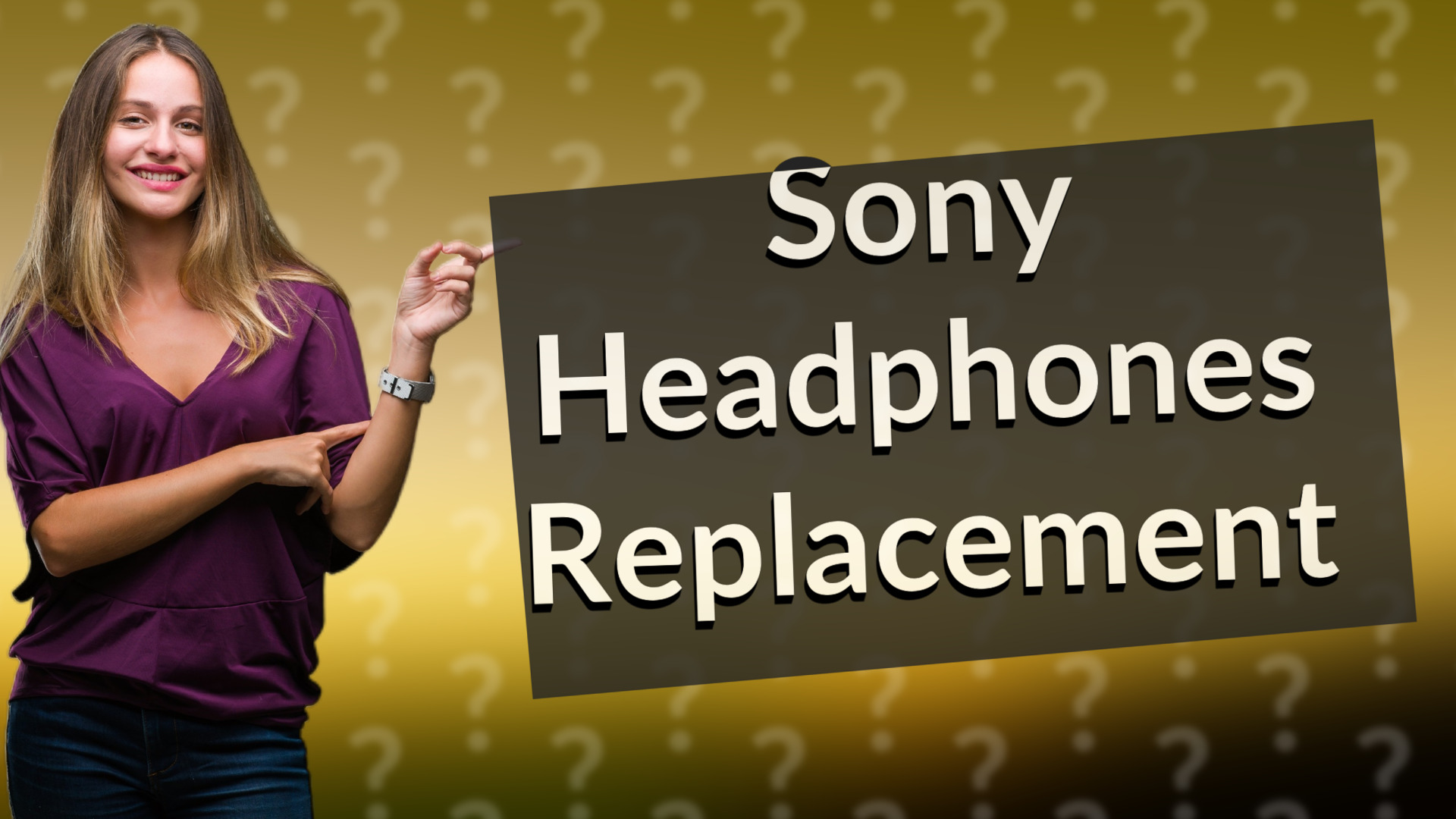 Sony Headphones Replacement