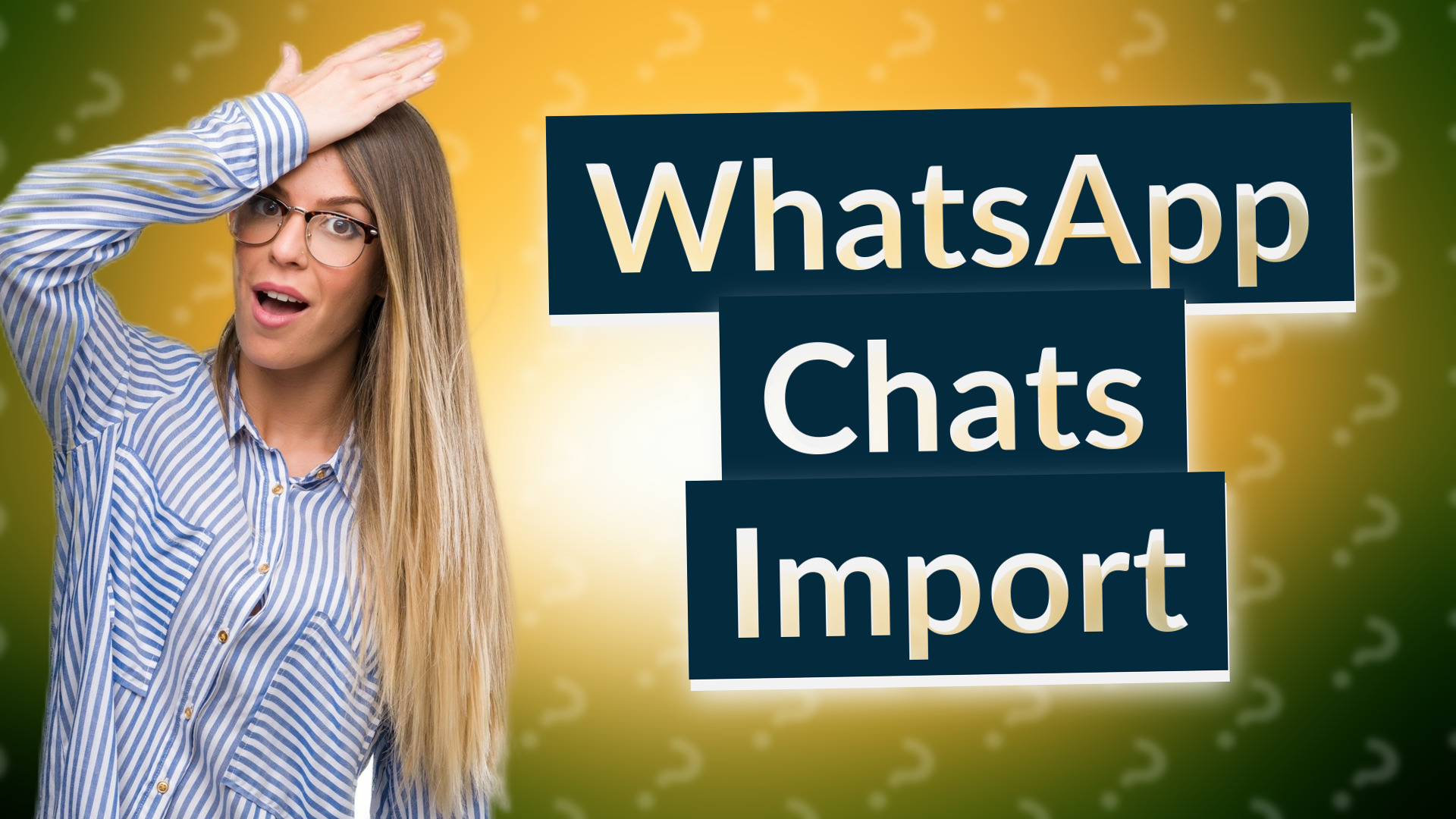 WhatsApp Chats Import