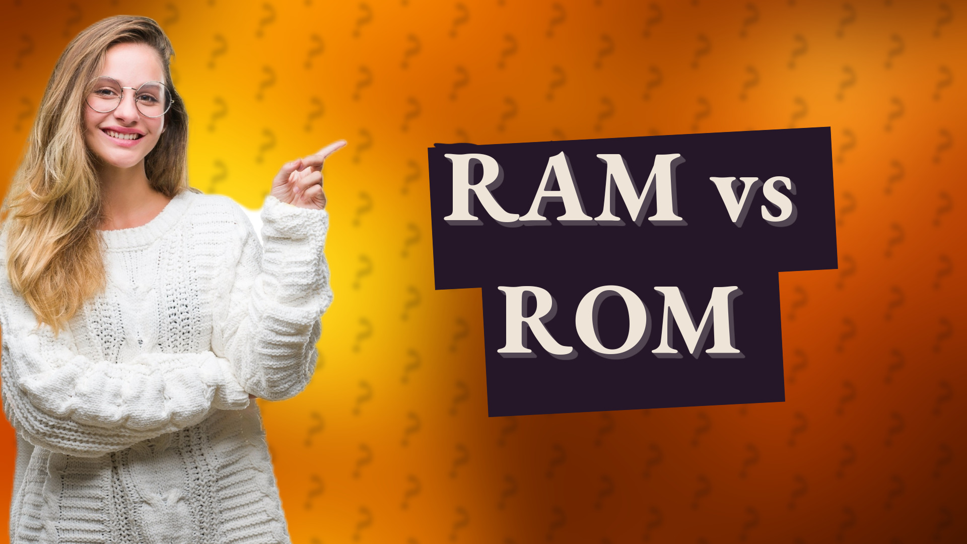 RAM vs ROM
