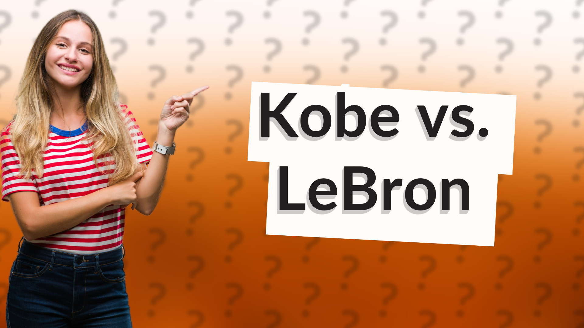 Kobe vs. LeBron