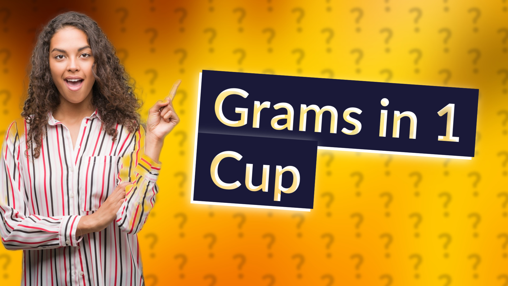 Grams in 1 Cup