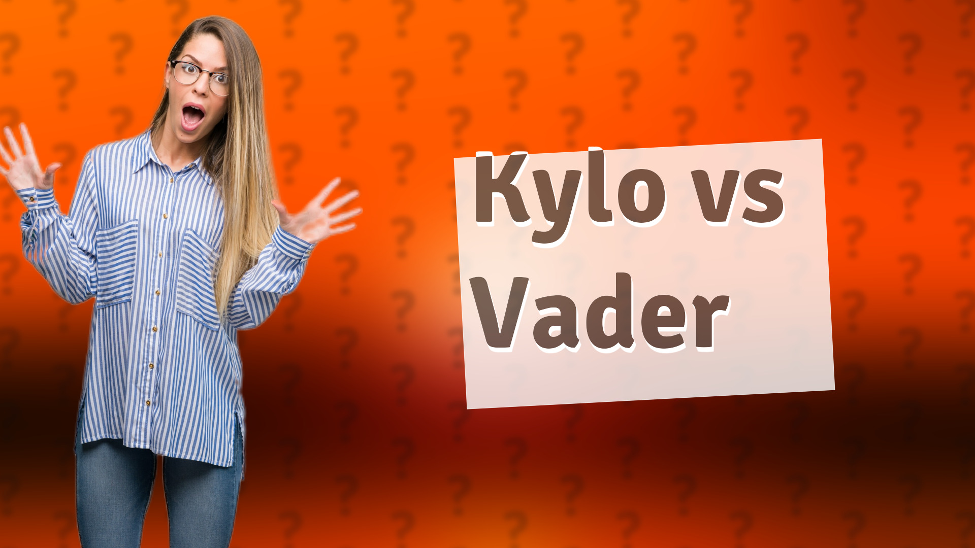 Kylo vs Vader