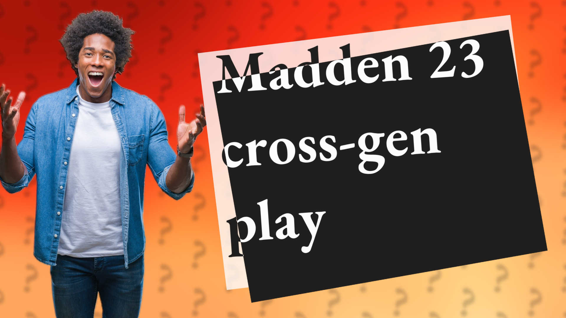 Madden 23 cross-gen play