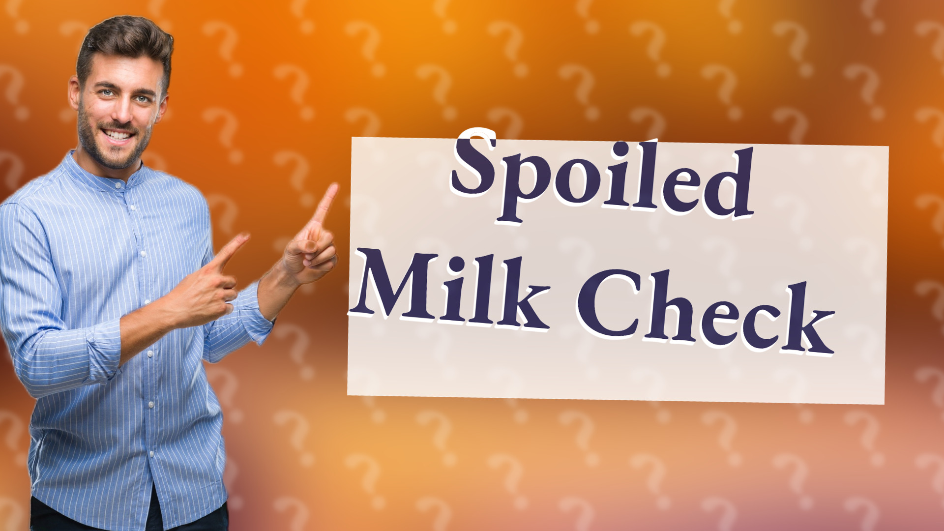 Spoiled Milk Check