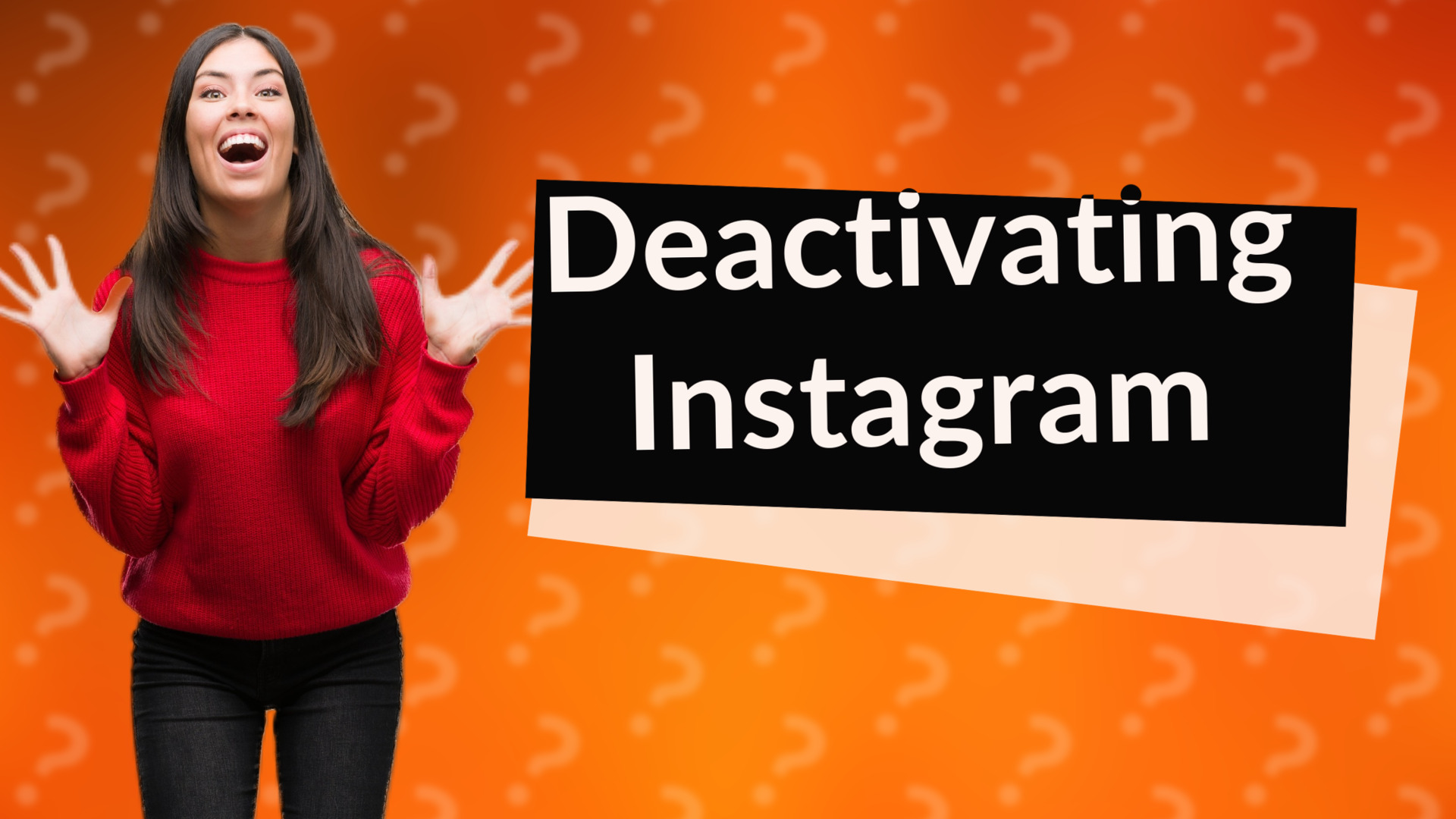 Deactivating Instagram