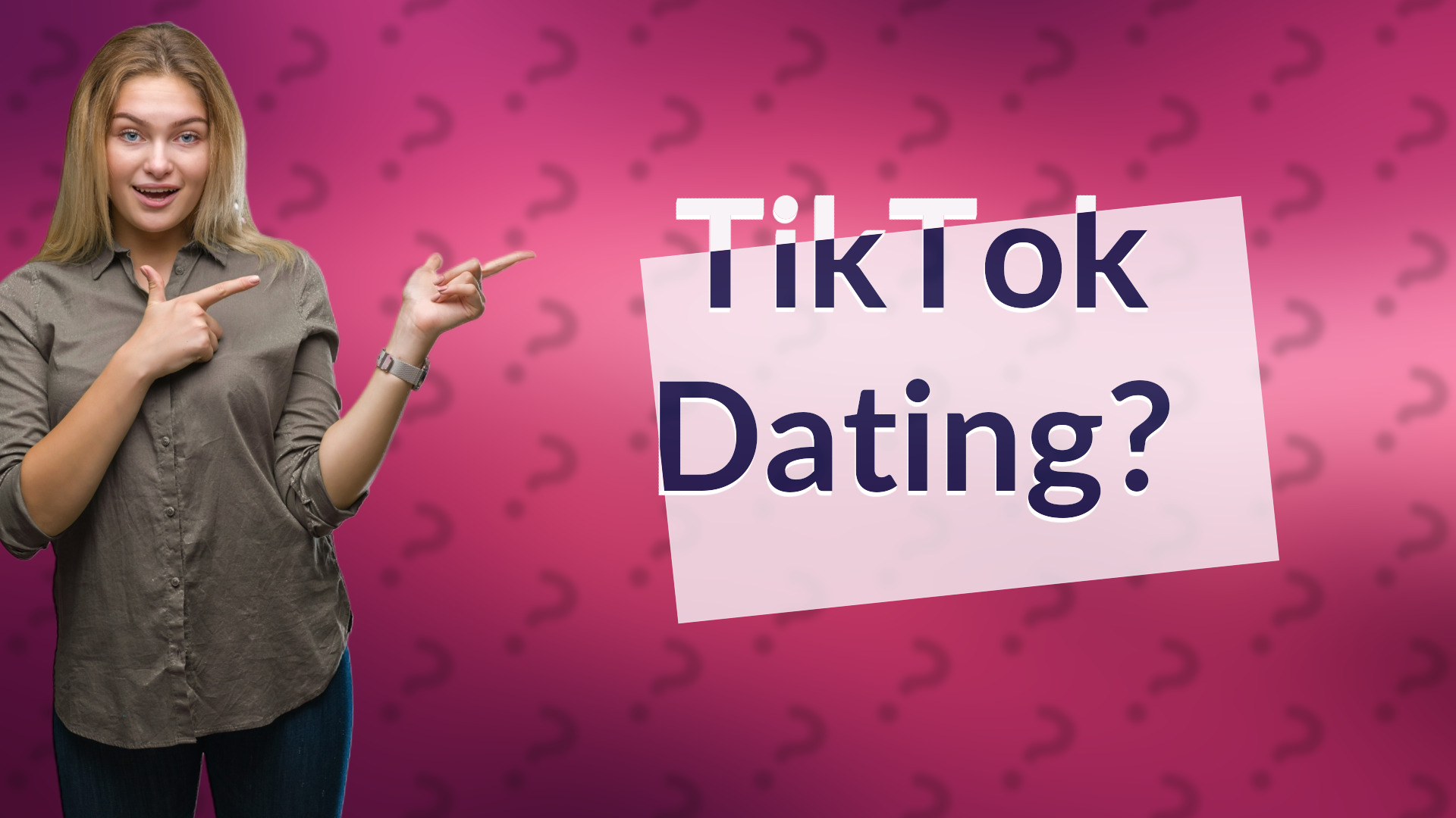 TikTok Dating?