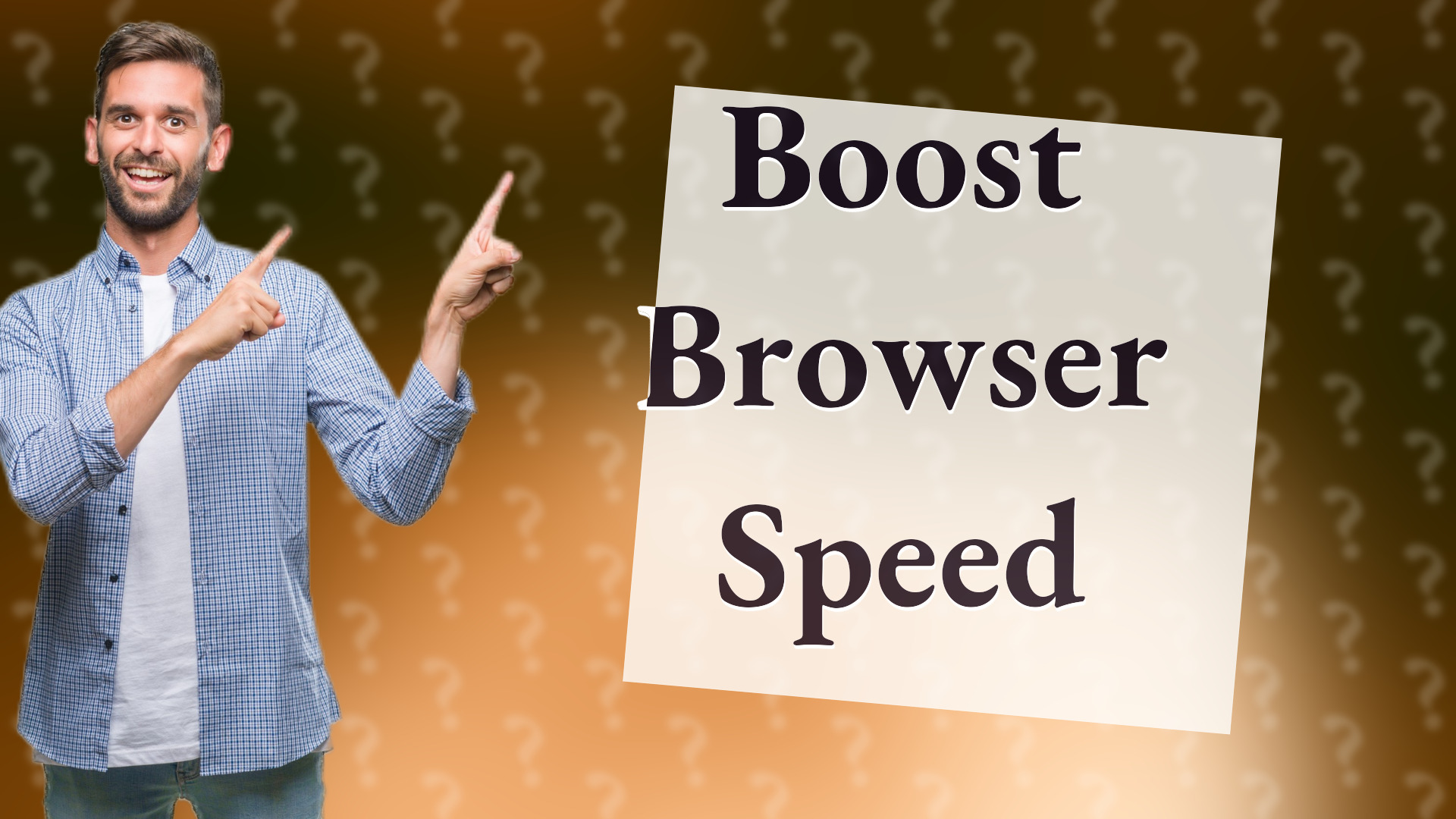 Boost Browser Speed