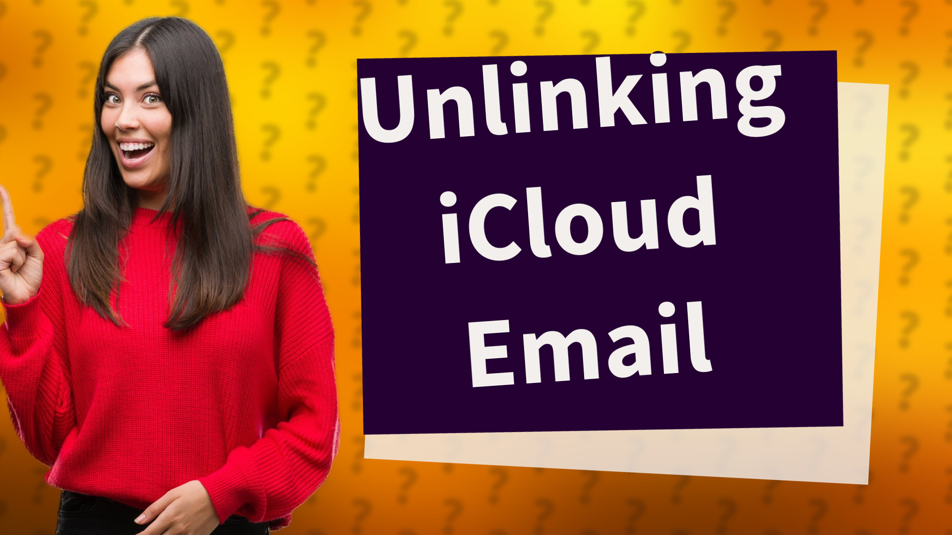 Unlinking iCloud Email